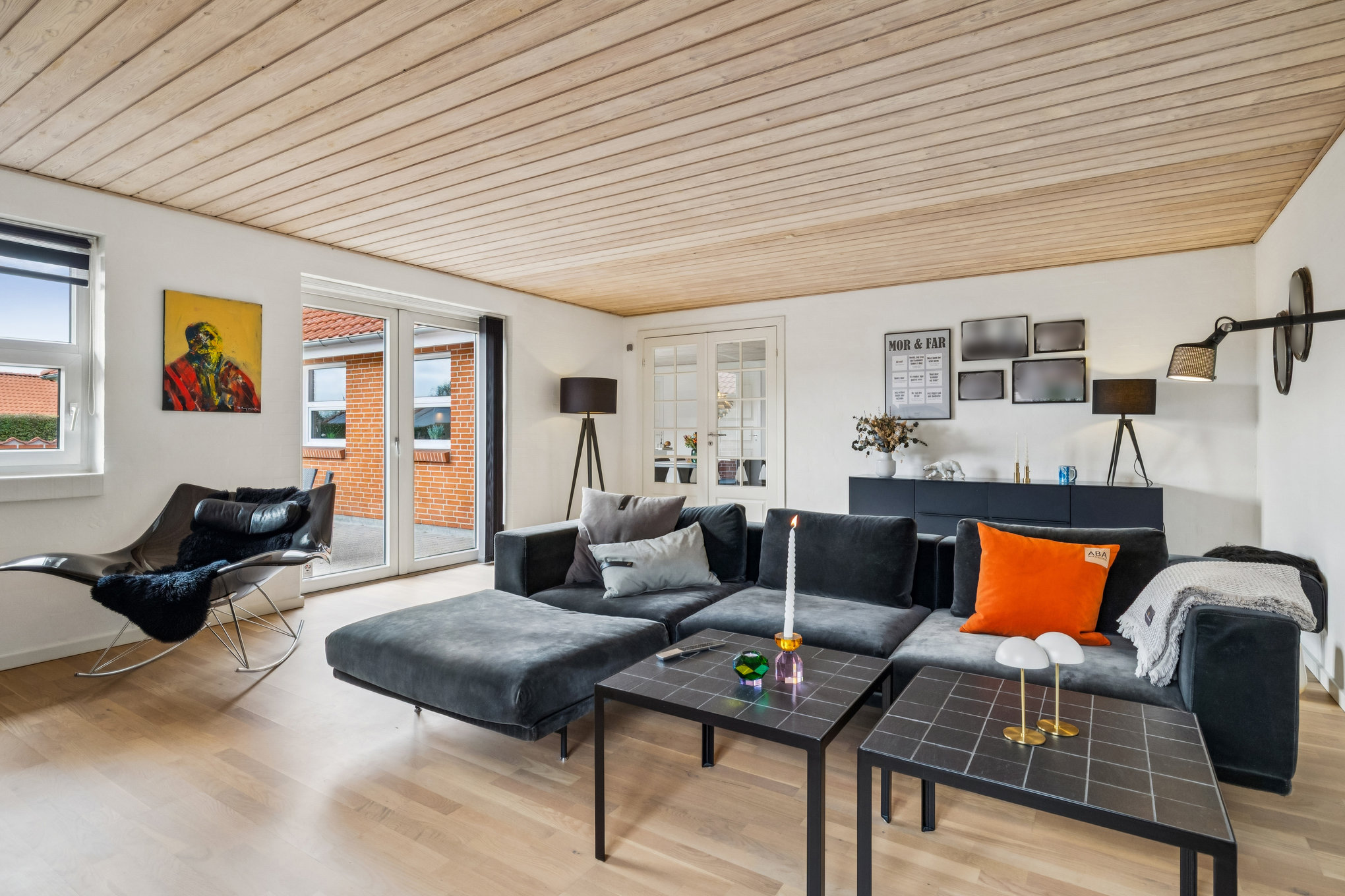 Fremhævet stue billede i fuldskærmstilstand. Billede af Hindbærvej 13, 8920 Randers NV