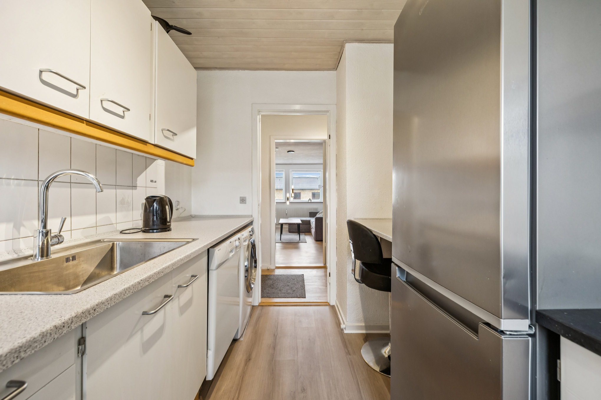 Fremhævet køkken billede i fuldskærmstilstand. Billede af Glarbjergvej 101, 1. th., 8930 Randers NØ