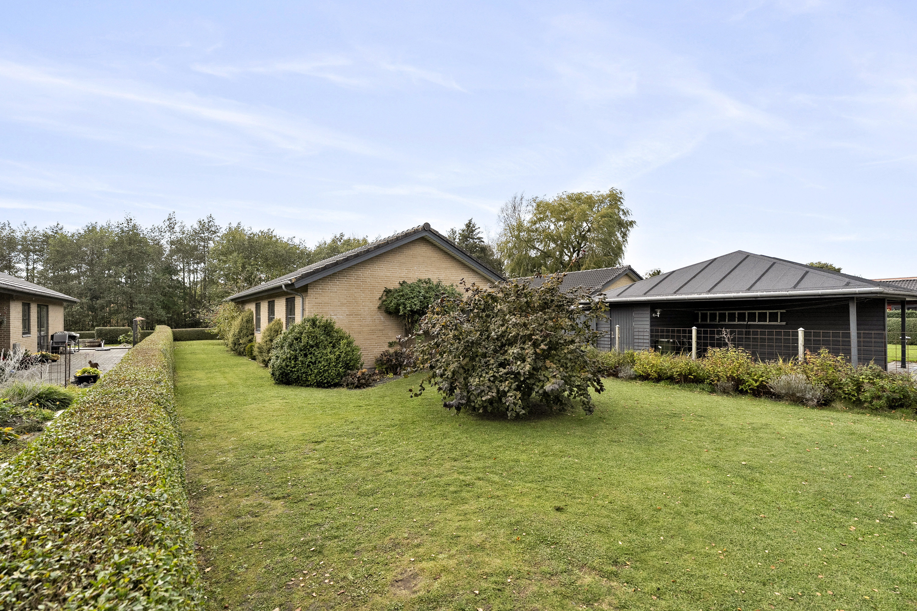 Fremhævet ejendommen billede i fuldskærmstilstand. Billede af Skovalle 6, 8783 Hornsyld