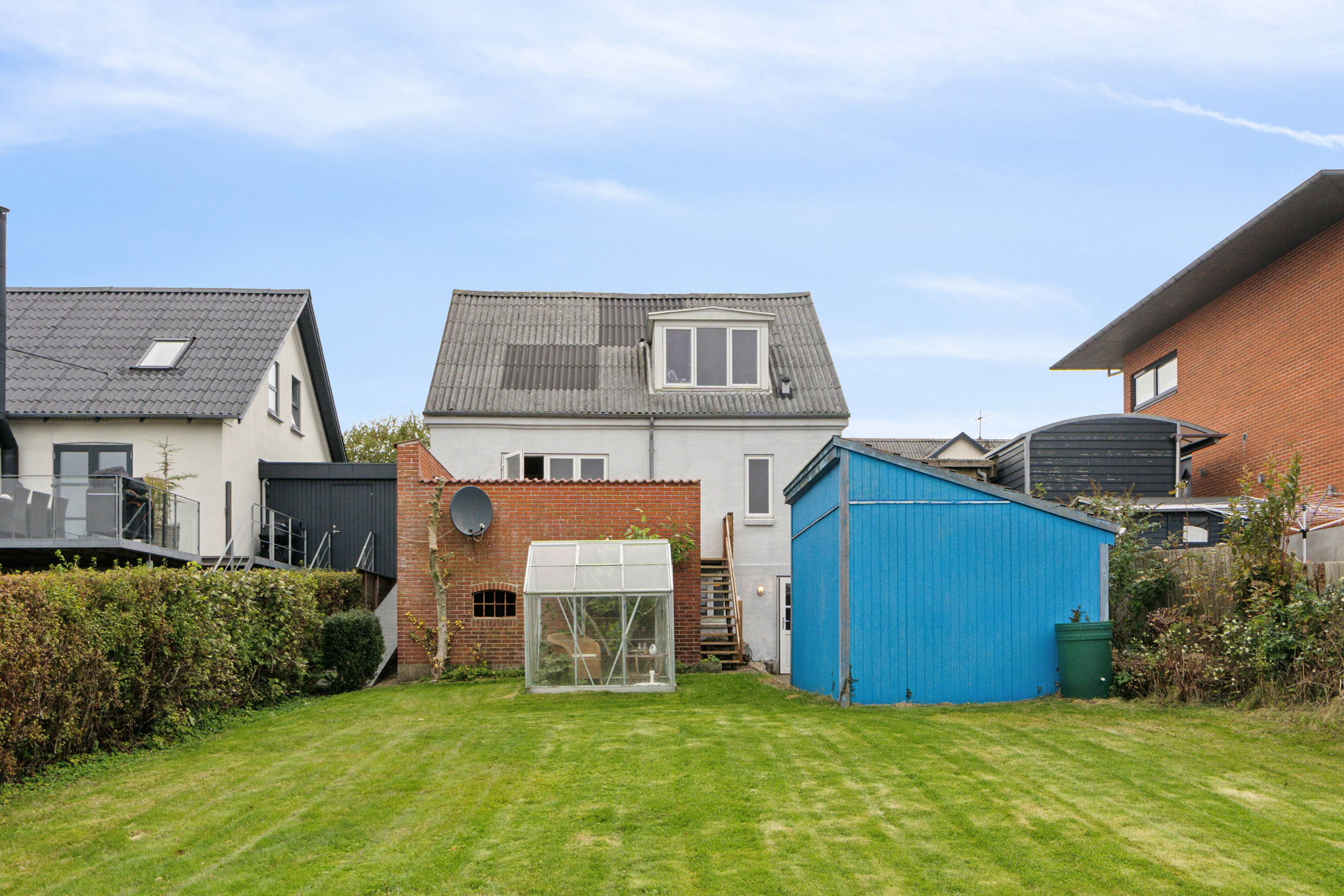 Fremhævet set fra haven billede i fuldskærmstilstand. Billede af Hundborgvej 41, 7700 Thisted