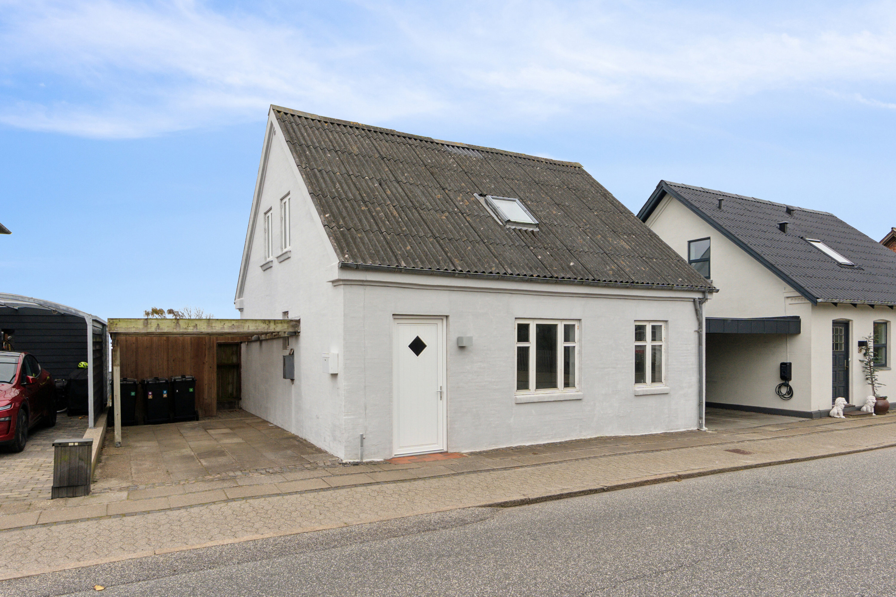 Fremhævet set fra vejen billede i fuldskærmstilstand. Billede af Hundborgvej 41, 7700 Thisted