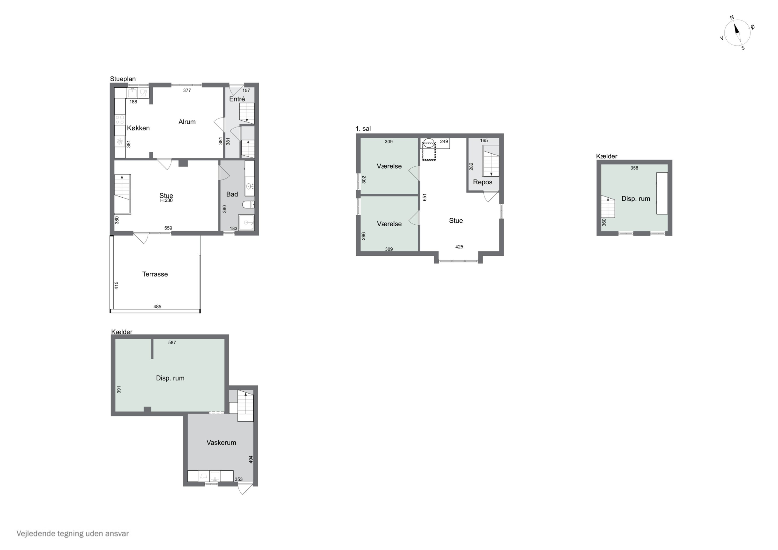 Plantegninger billede af Hundborgvej 41, 7700 Thisted