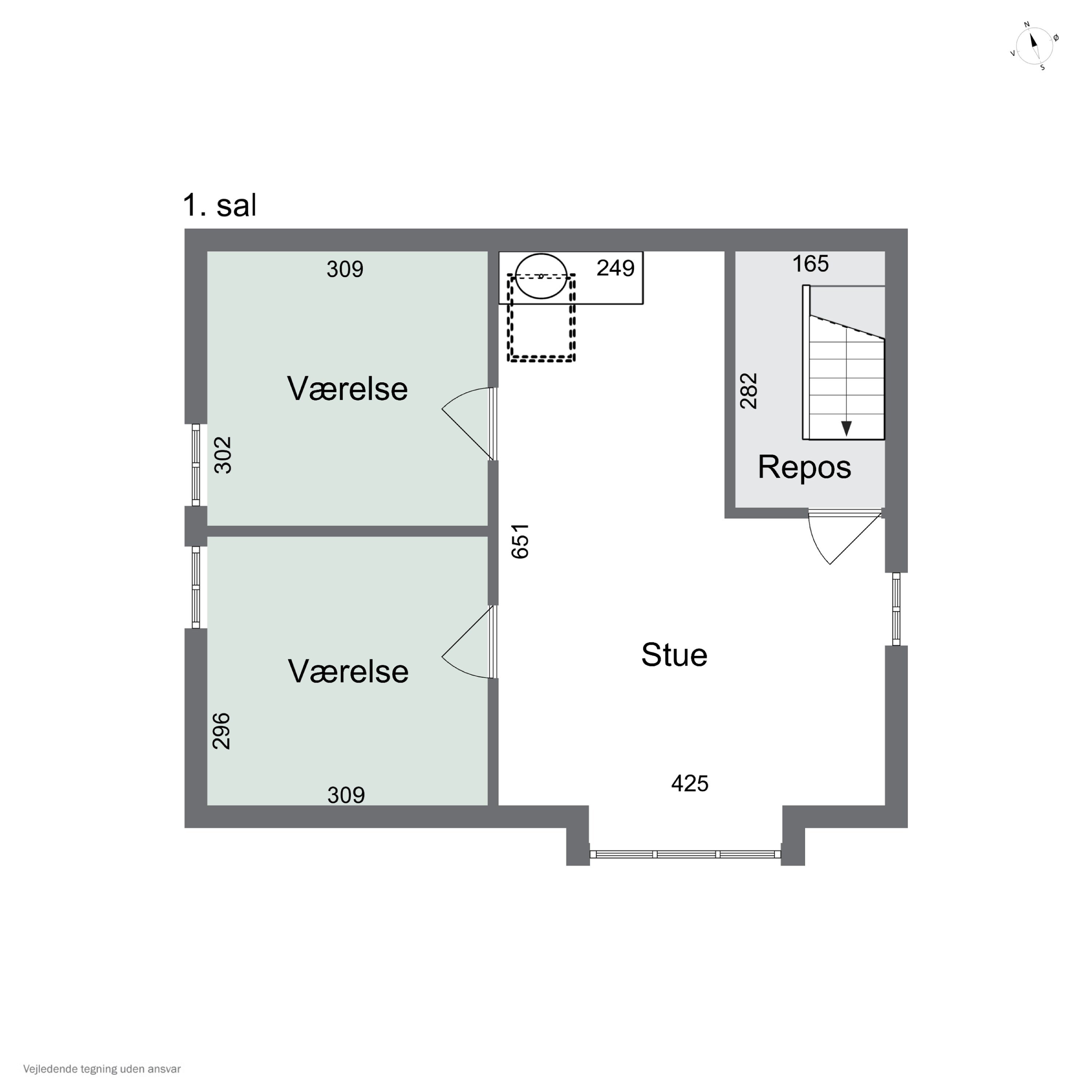 Plantegninger billede af Hundborgvej 41, 7700 Thisted