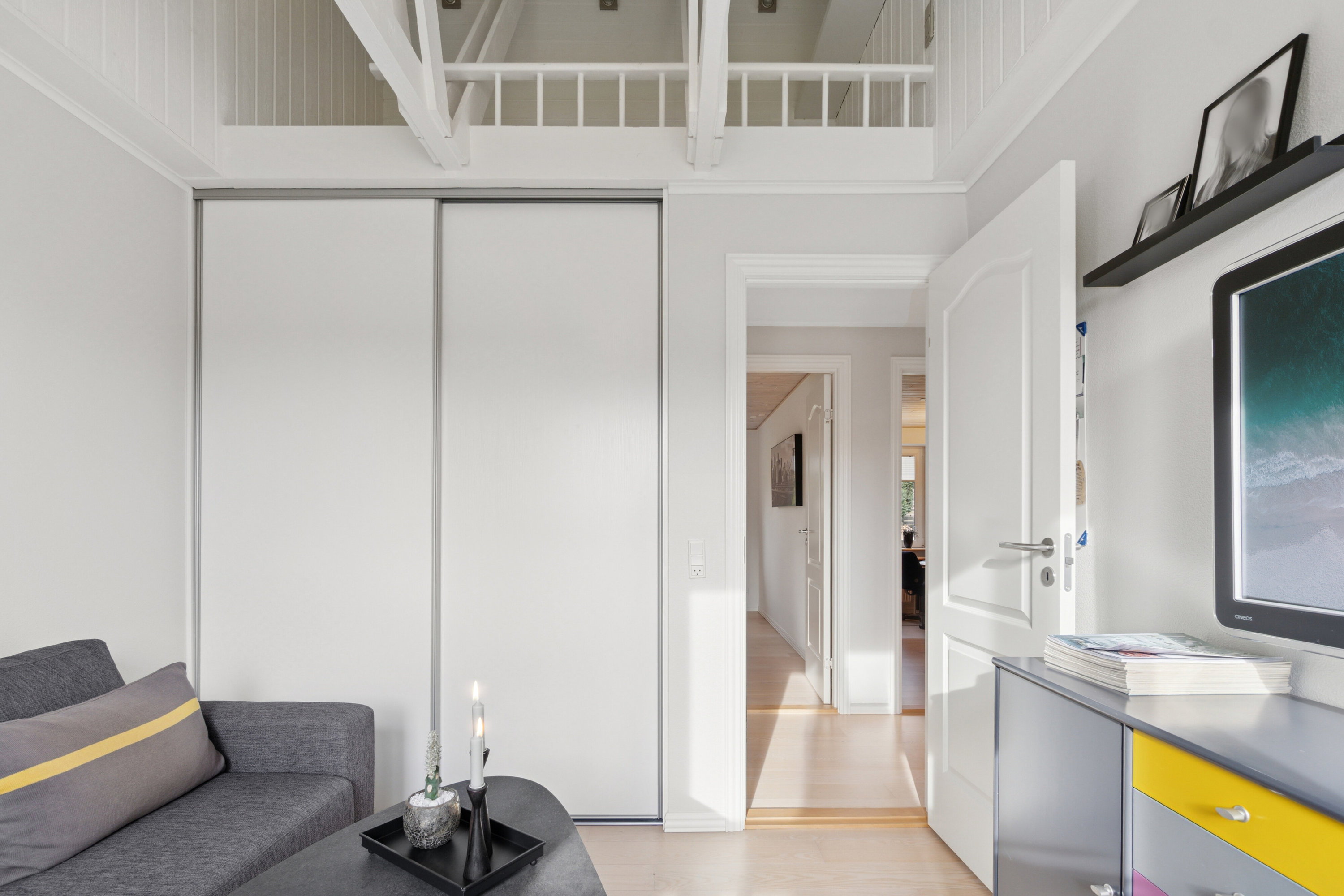 Fremhævet stue billede i fuldskærmstilstand. Billede af Aldershvile 7, 7760 Hurup Thy