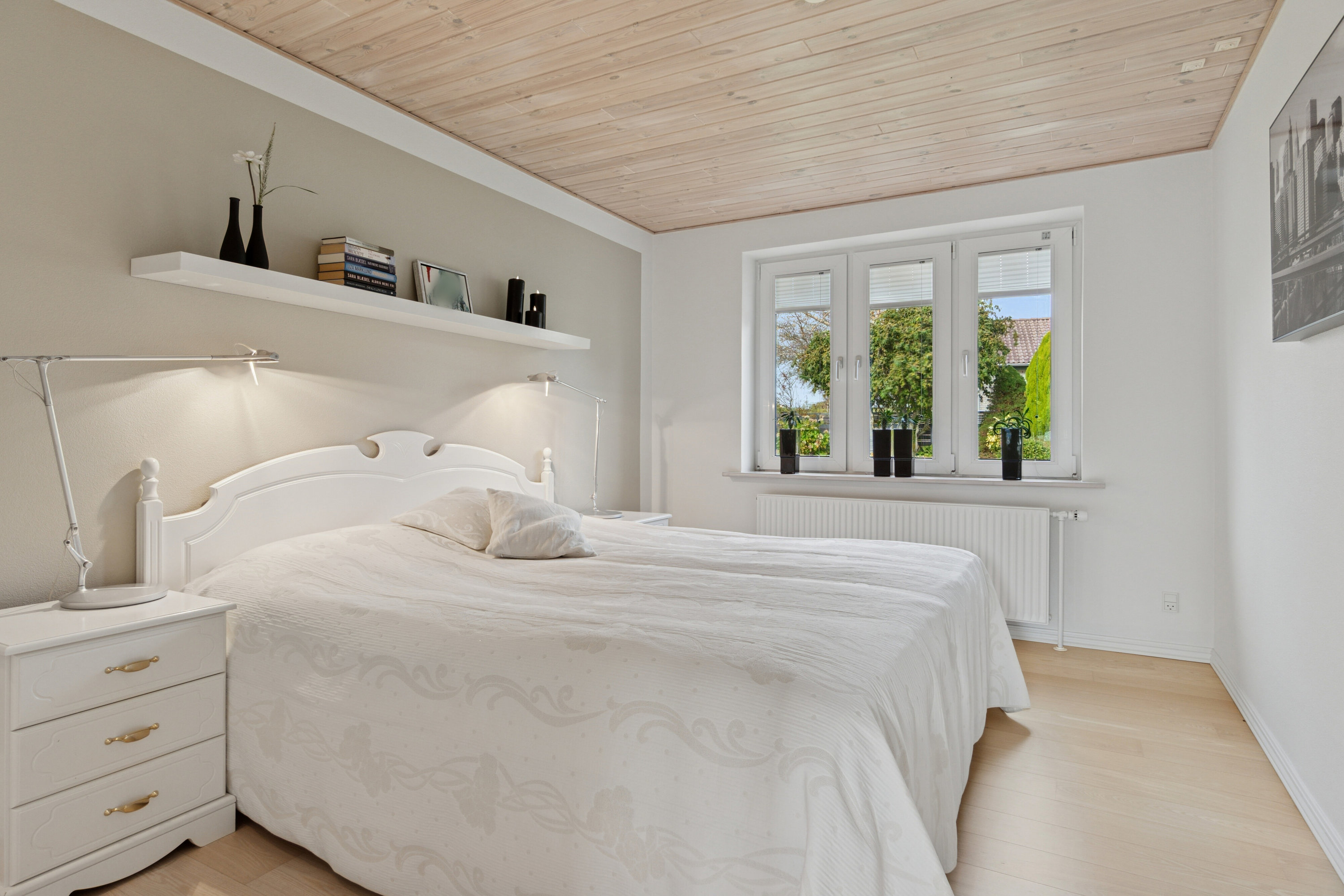 Fremhævet soveværelse billede i fuldskærmstilstand. Billede af Aldershvile 7, 7760 Hurup Thy