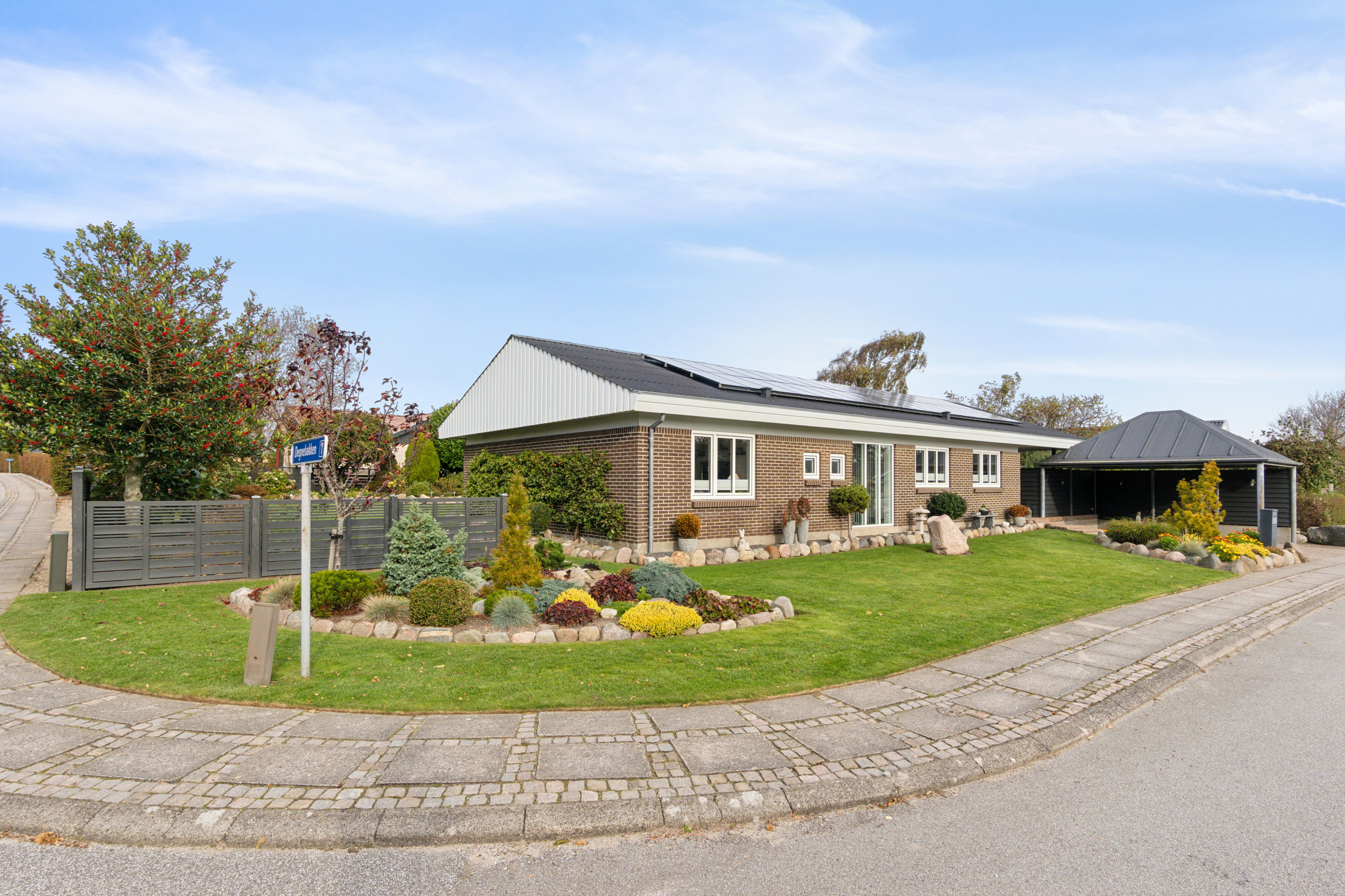 Fremhævet set fra vejen billede i fuldskærmstilstand. Billede af Aldershvile 7, 7760 Hurup Thy