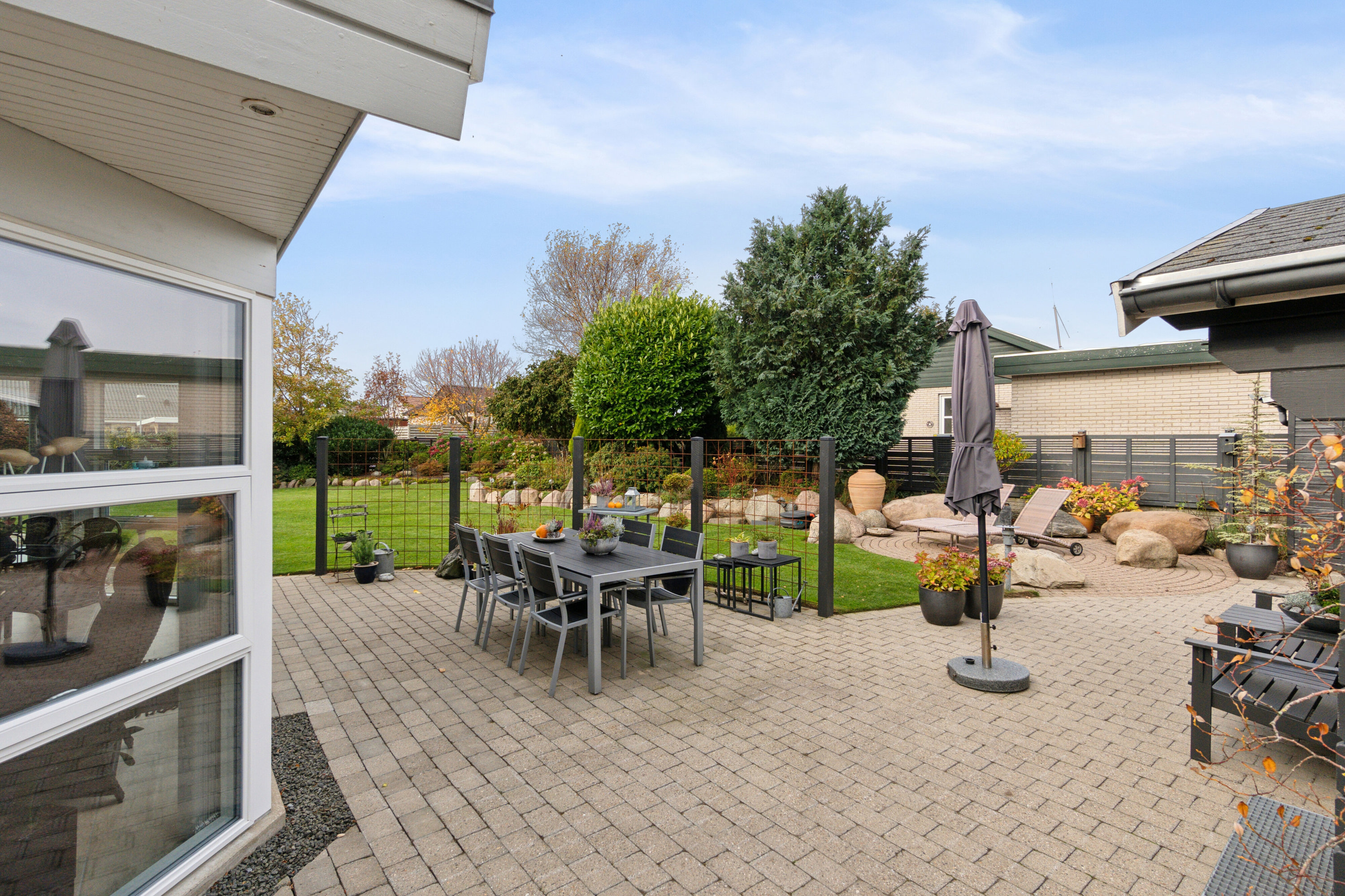 Fremhævet terrasse billede i fuldskærmstilstand. Billede af Aldershvile 7, 7760 Hurup Thy