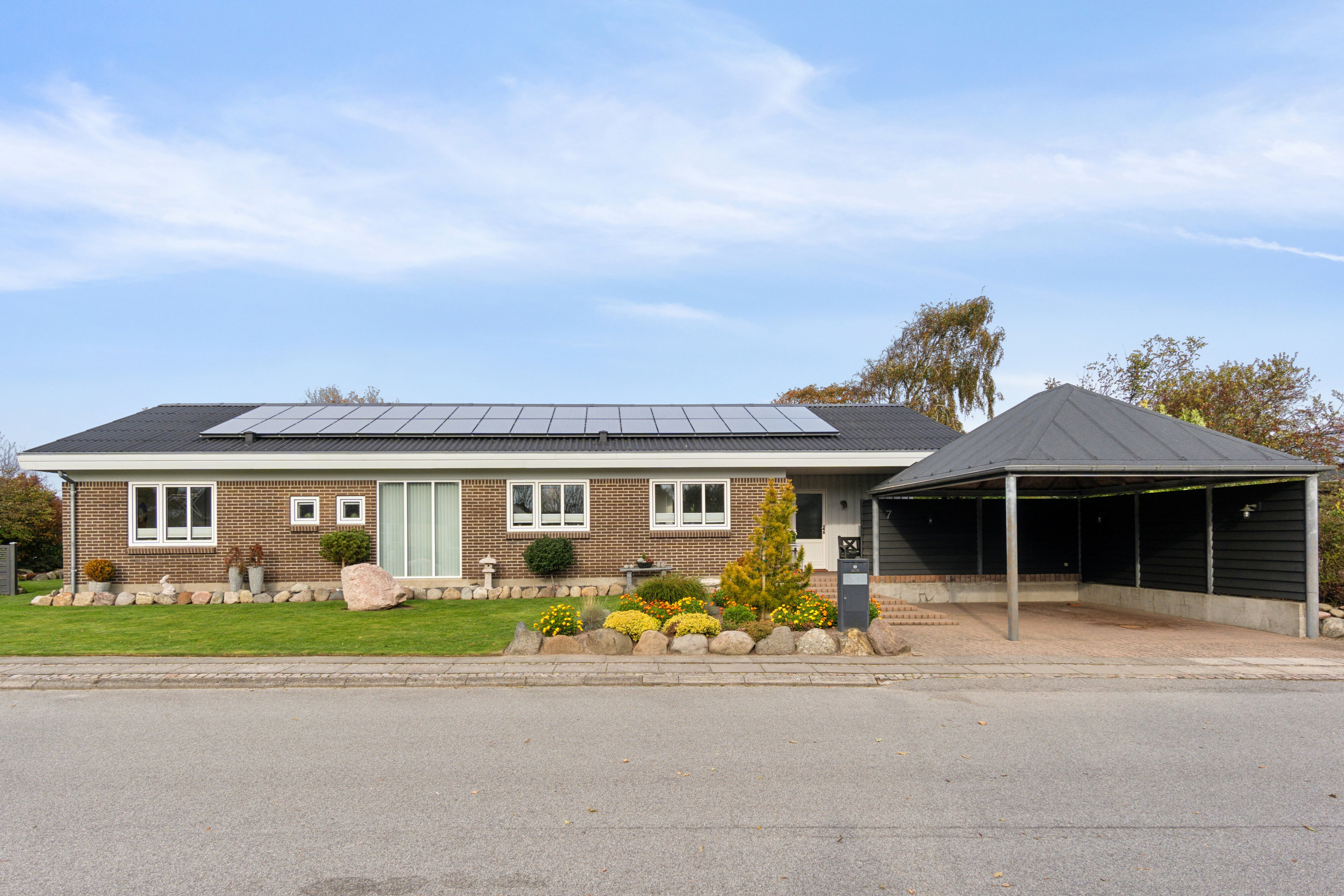 Fremhævet set fra vejen billede i fuldskærmstilstand. Billede af Aldershvile 7, 7760 Hurup Thy