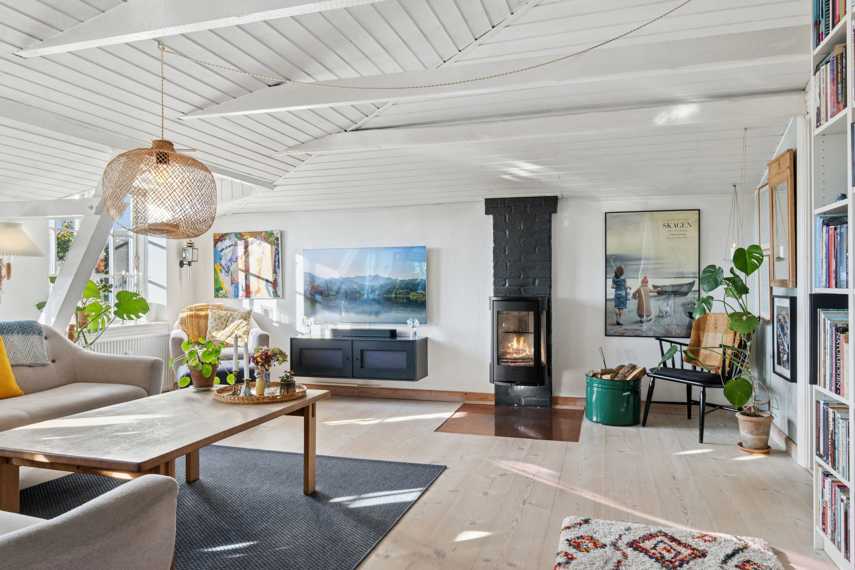 Fremhævet stue billede i fuldskærmstilstand. Billede af Hestemøllestræde 4, 1. tv., 4200 Slagelse