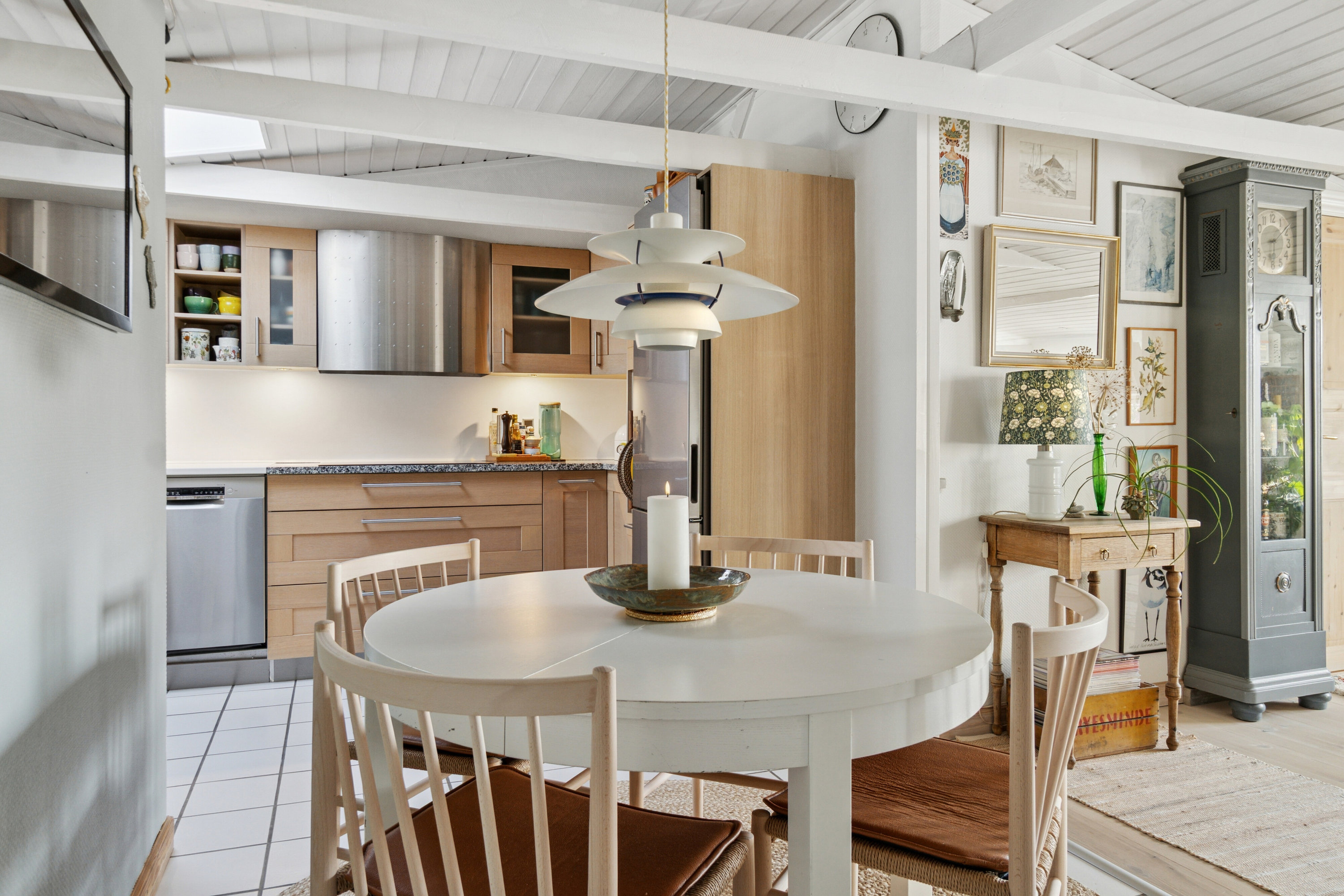 Fremhævet spisestue billede i fuldskærmstilstand. Billede af Hestemøllestræde 4, 1. tv., 4200 Slagelse