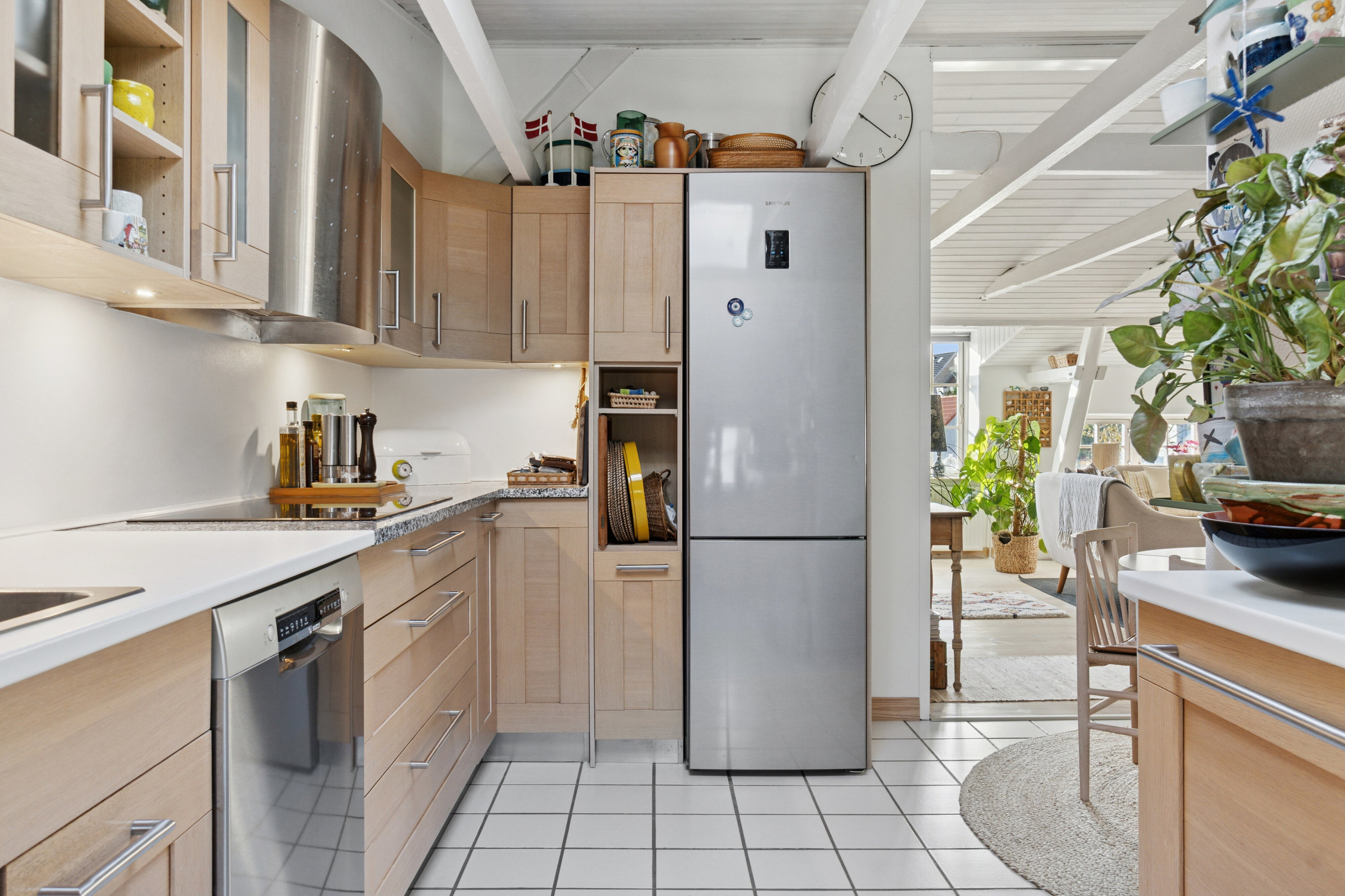 Fremhævet køkken billede i fuldskærmstilstand. Billede af Hestemøllestræde 4, 1. tv., 4200 Slagelse