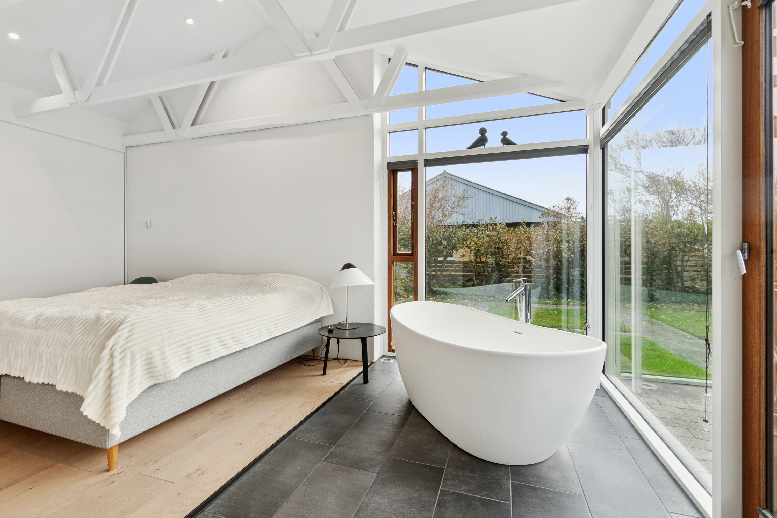 Fremhævet soveværelse billede i fuldskærmstilstand. Billede af Gyvelvænget 92, 7730 Hanstholm