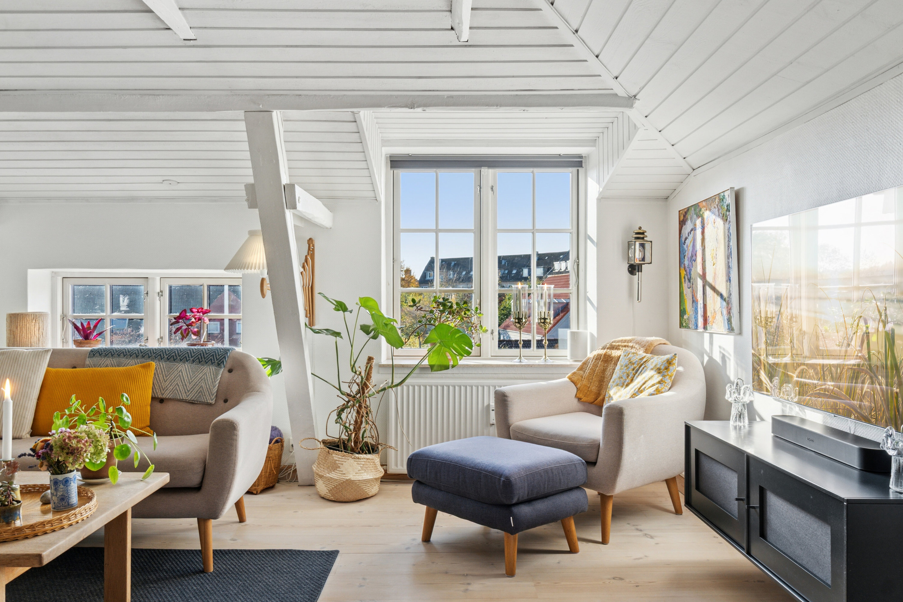 Fremhævet stue billede i fuldskærmstilstand. Billede af Hestemøllestræde 4, 1. tv., 4200 Slagelse