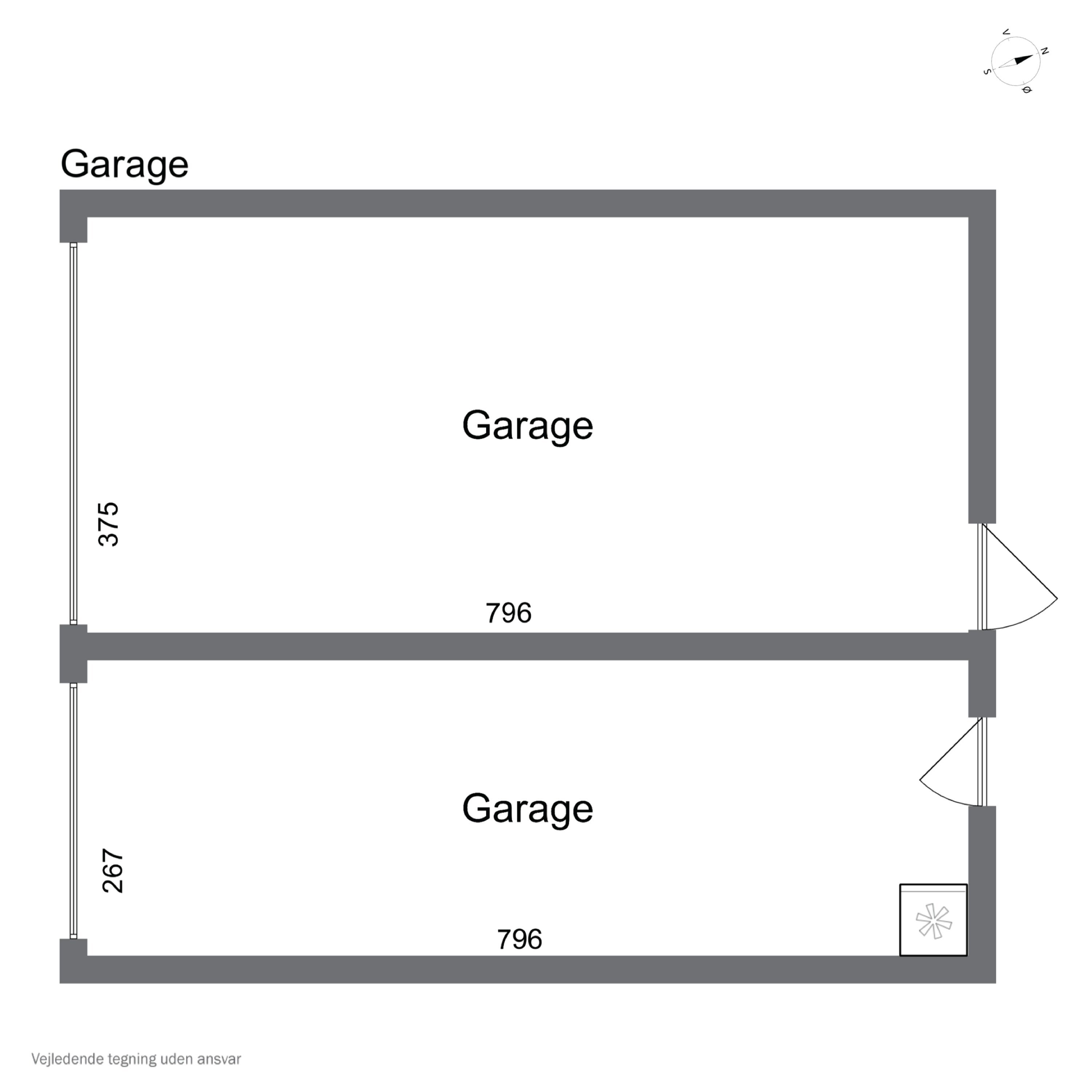 Plantegninger billede af Birkevej 1, 5400 Bogense