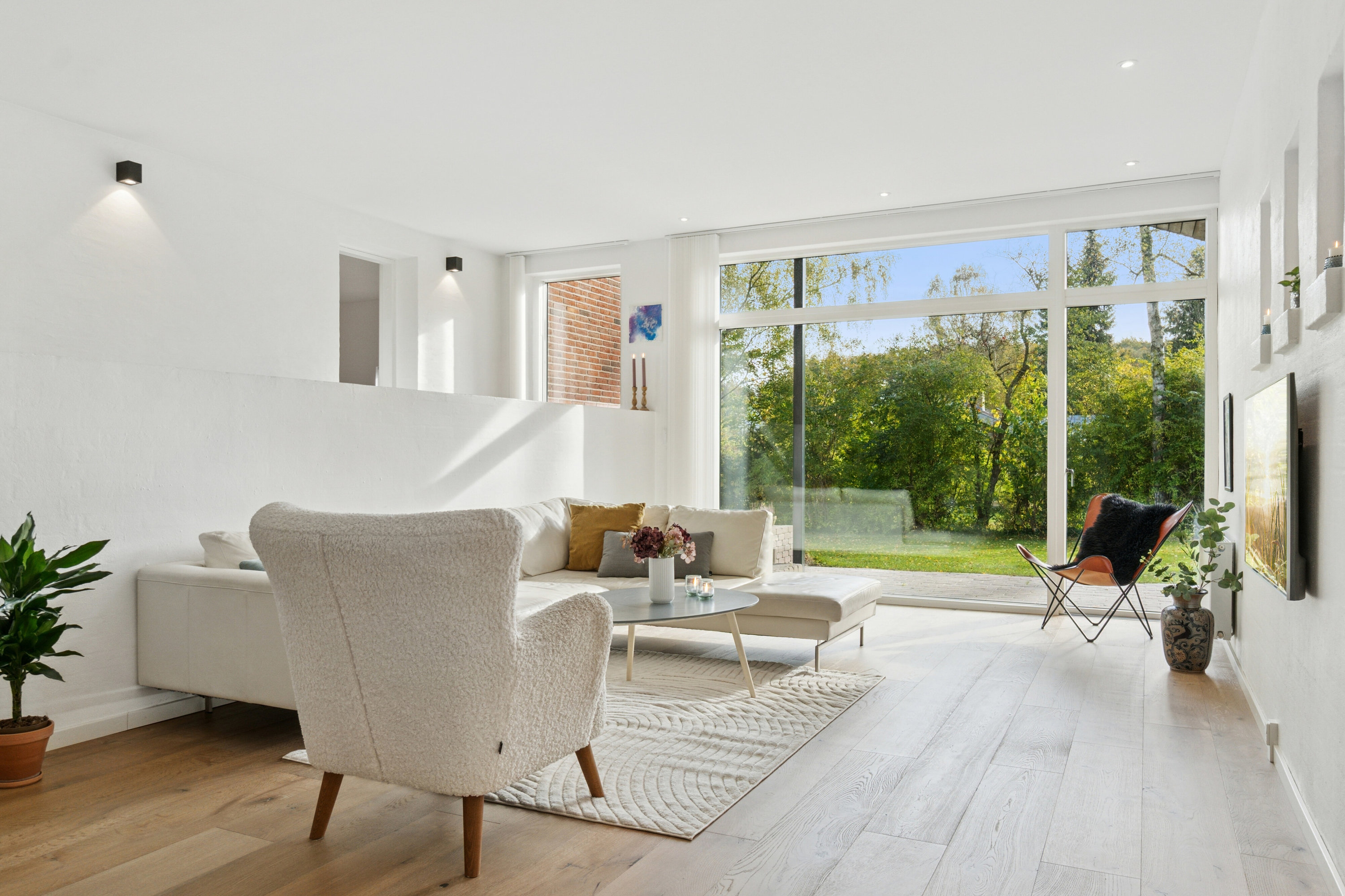 Fremhævet stue billede i fuldskærmstilstand. Billede af Teglværksvej 22, 4200 Slagelse