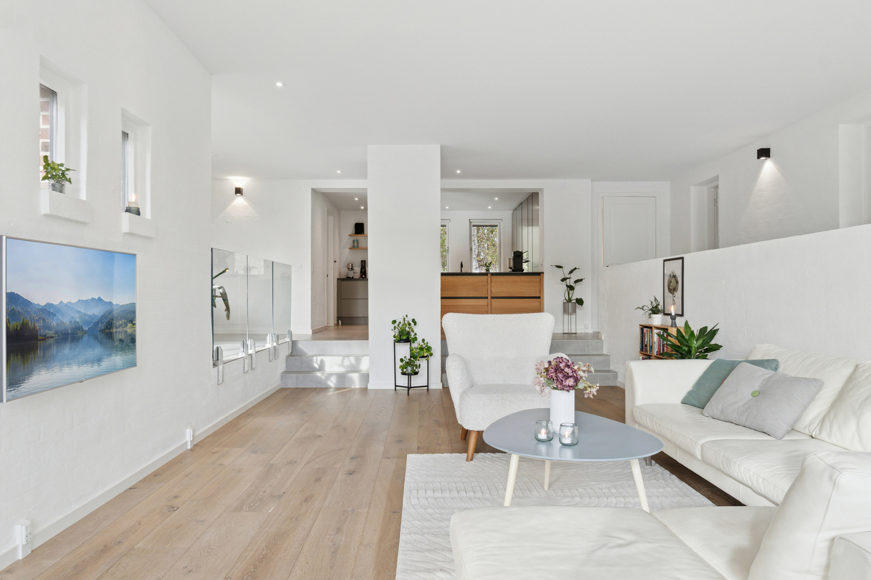 Fremhævet stue billede i fuldskærmstilstand. Billede af Teglværksvej 22, 4200 Slagelse