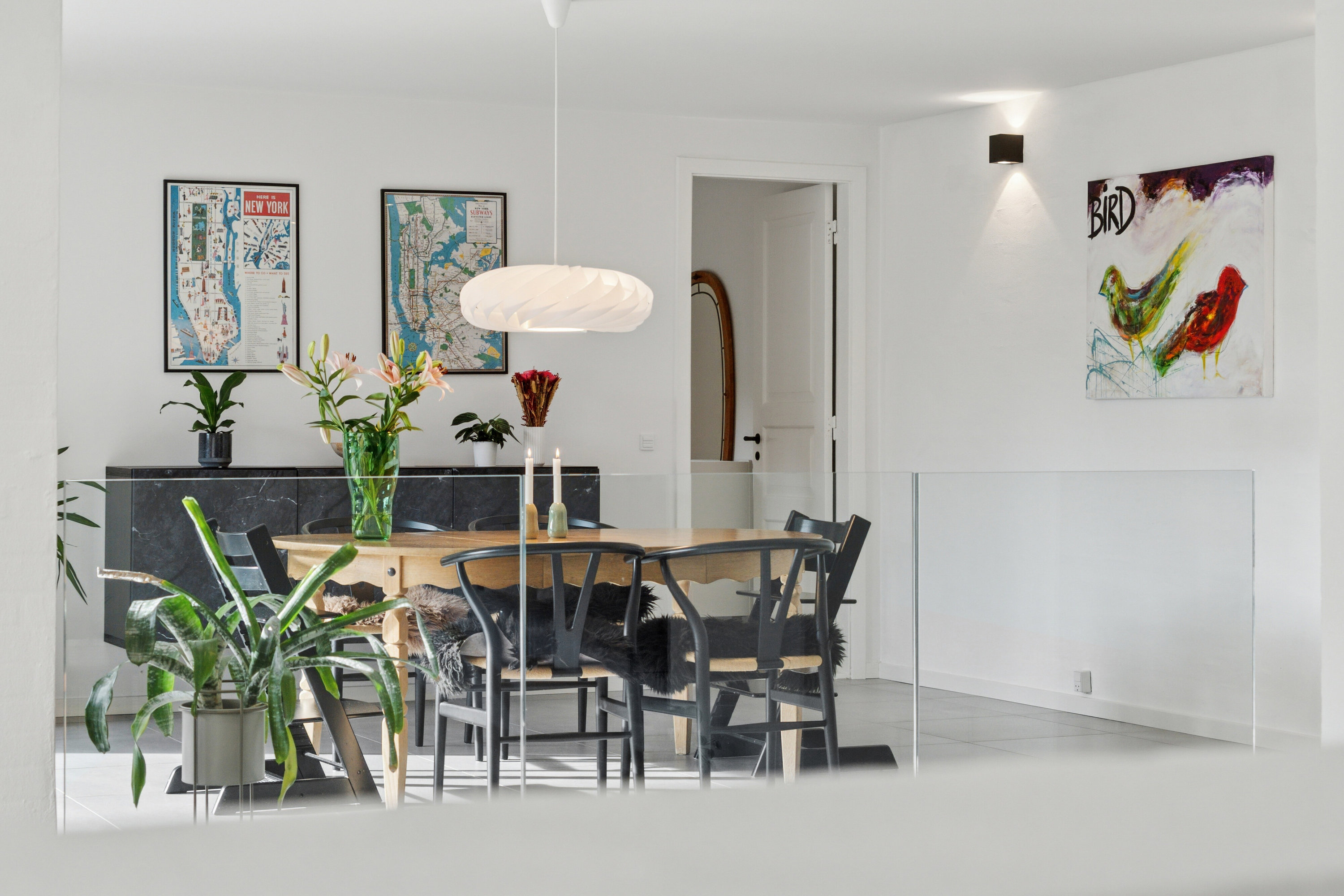 Fremhævet spisestue billede i fuldskærmstilstand. Billede af Teglværksvej 22, 4200 Slagelse