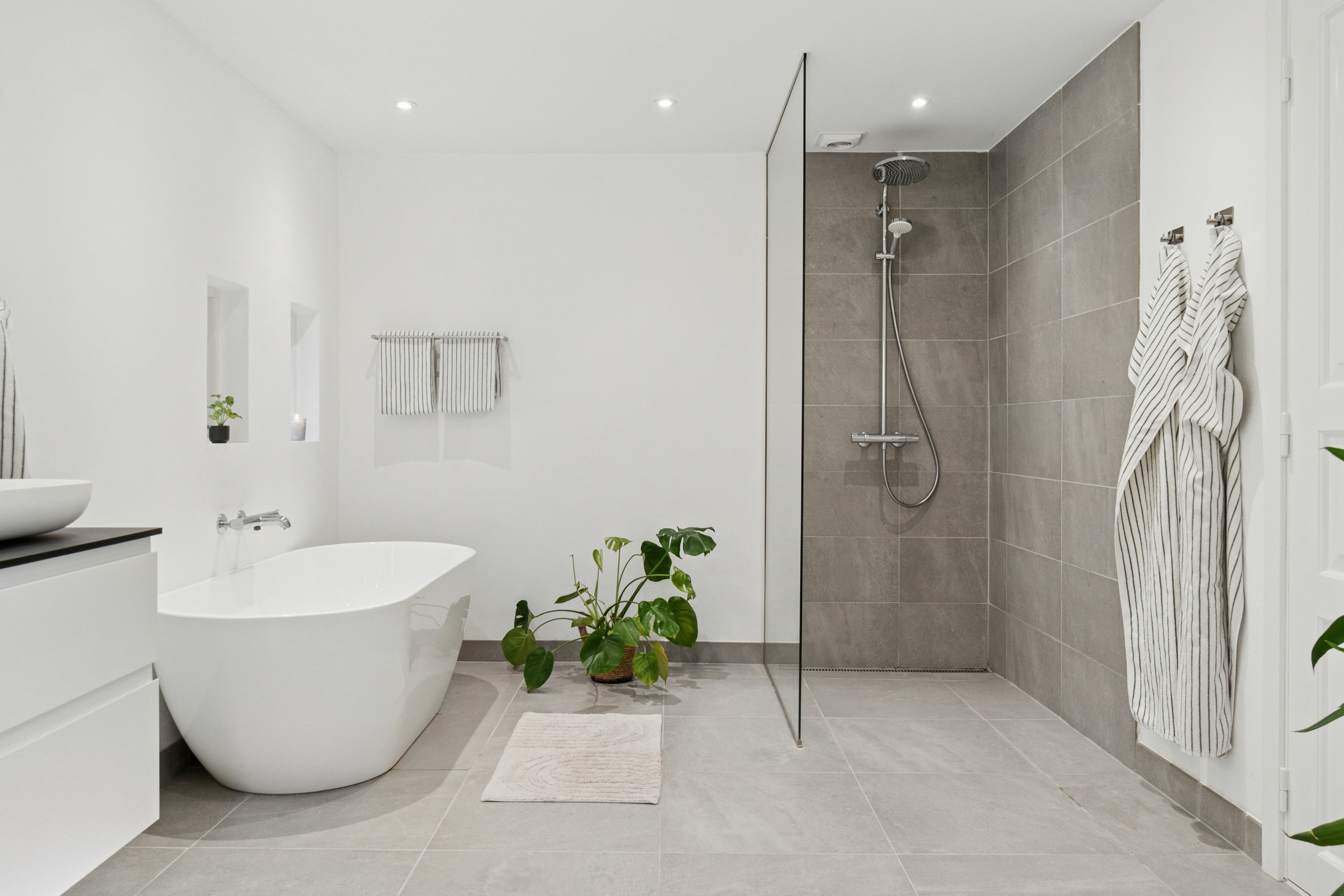 Fremhævet badeværelse billede i fuldskærmstilstand. Billede af Teglværksvej 22, 4200 Slagelse