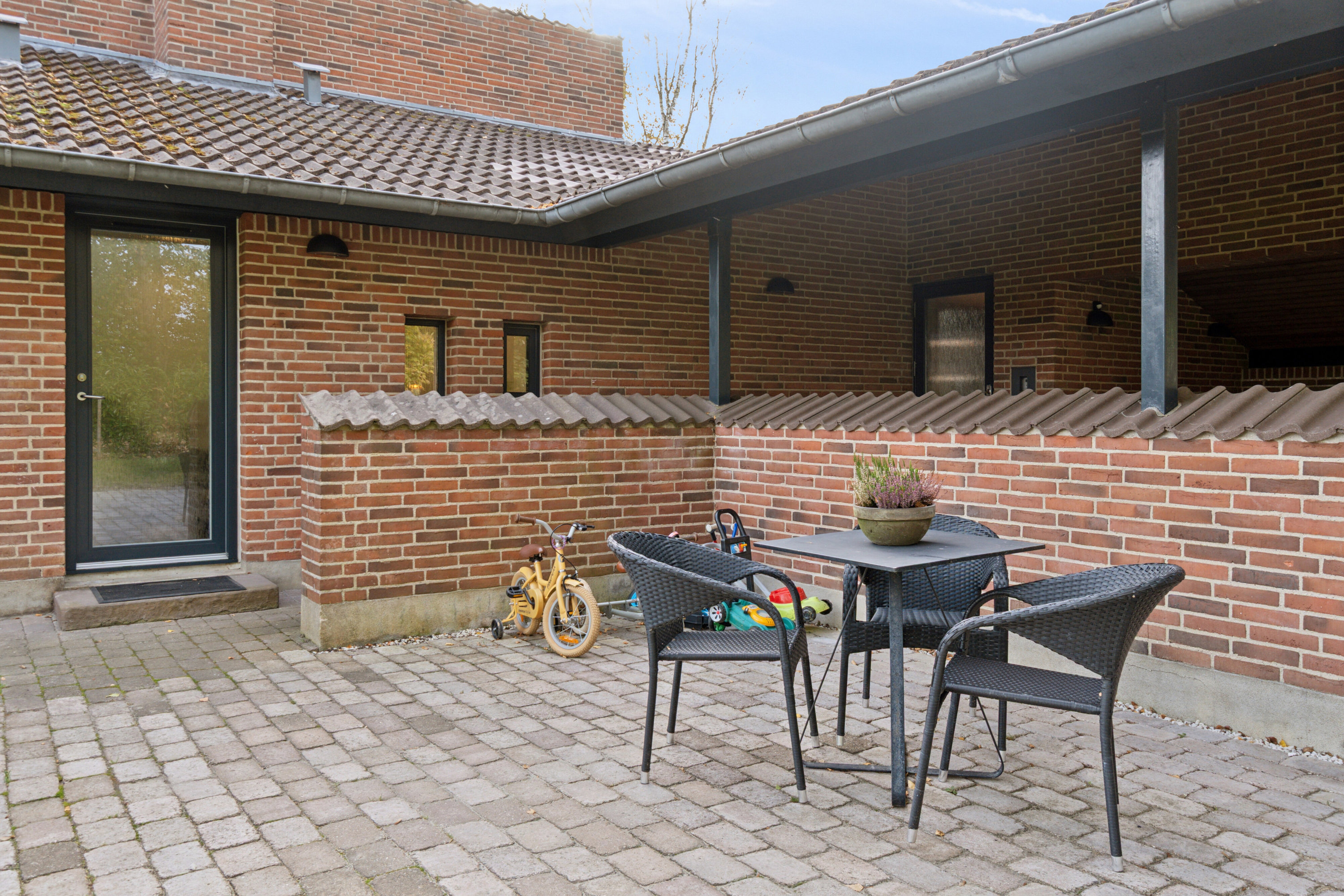 Fremhævet terrasse billede i fuldskærmstilstand. Billede af Teglværksvej 22, 4200 Slagelse