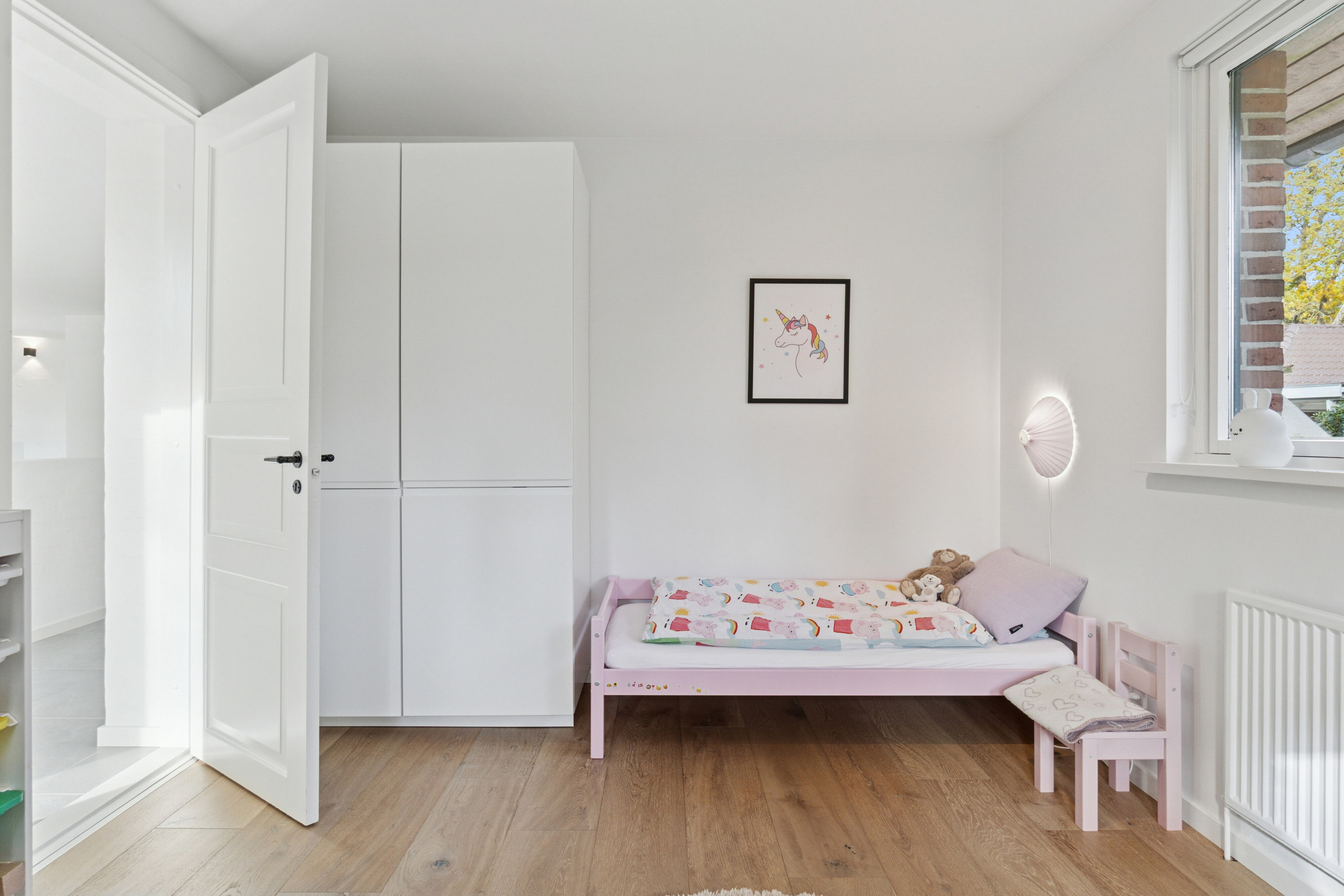 Fremhævet soveværelse billede i fuldskærmstilstand. Billede af Teglværksvej 22, 4200 Slagelse