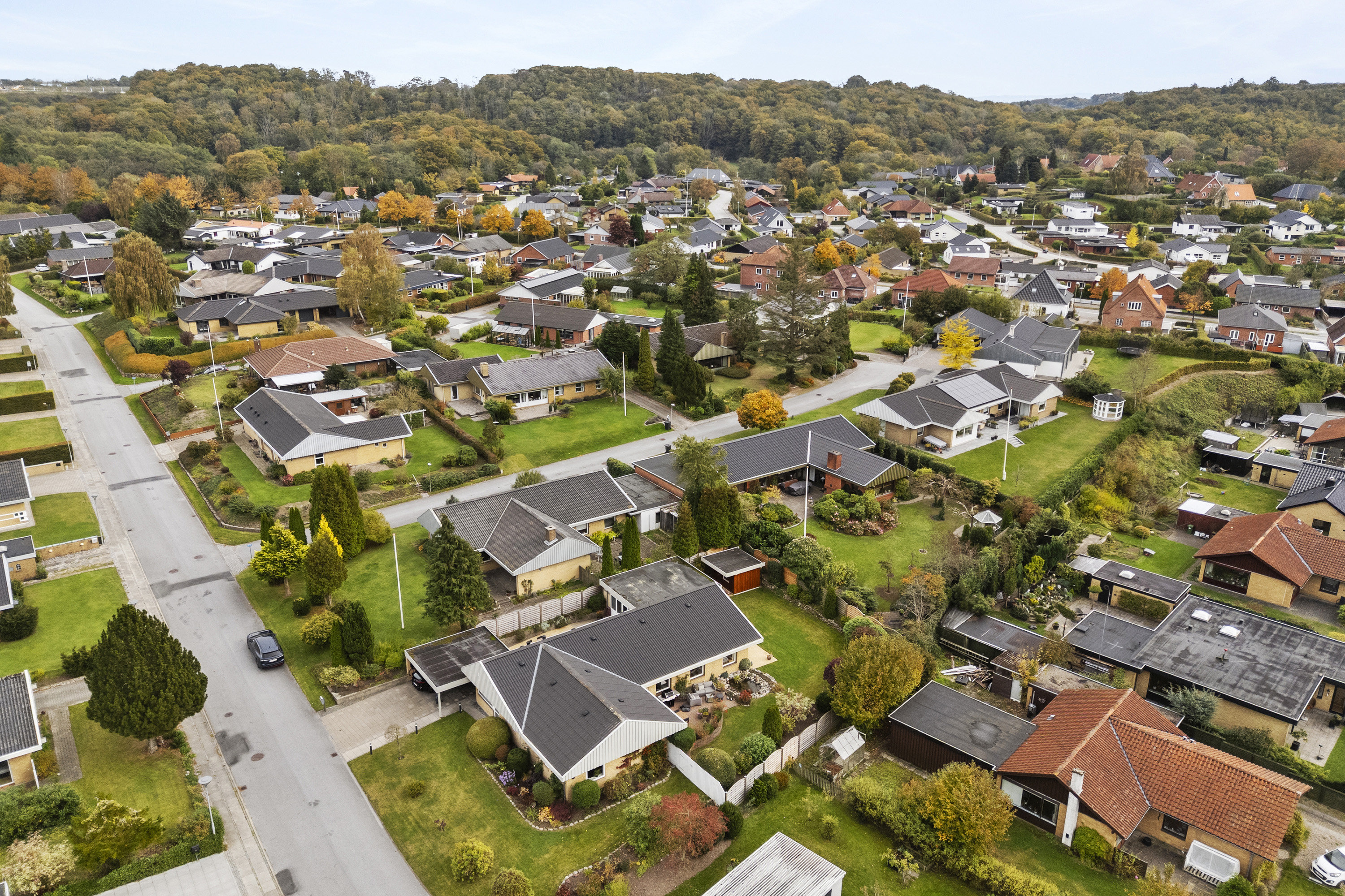 Fremhævet ejendommen billede i fuldskærmstilstand. Billede af Lindevang 4, 6200 Aabenraa