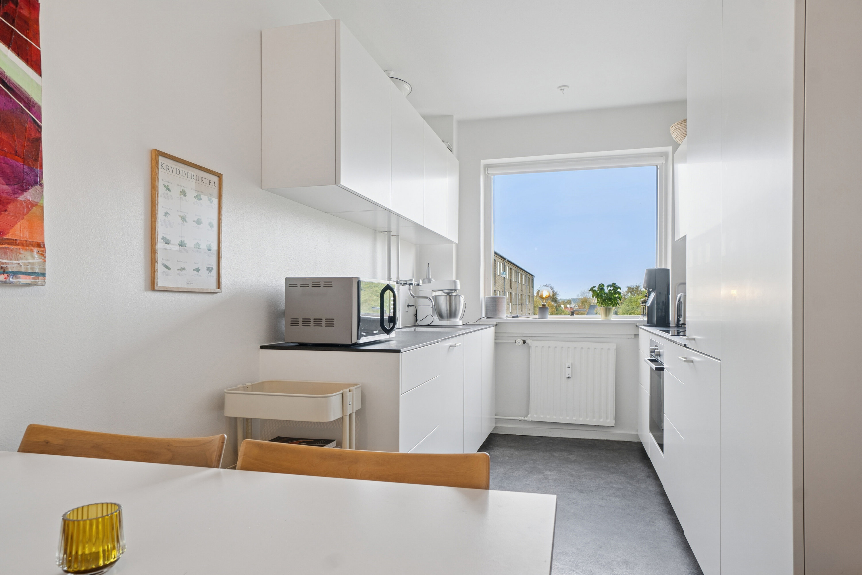 Fremhævet køkken billede i fuldskærmstilstand. Billede af Havnevej 34, 2. tv., 4000 Roskilde