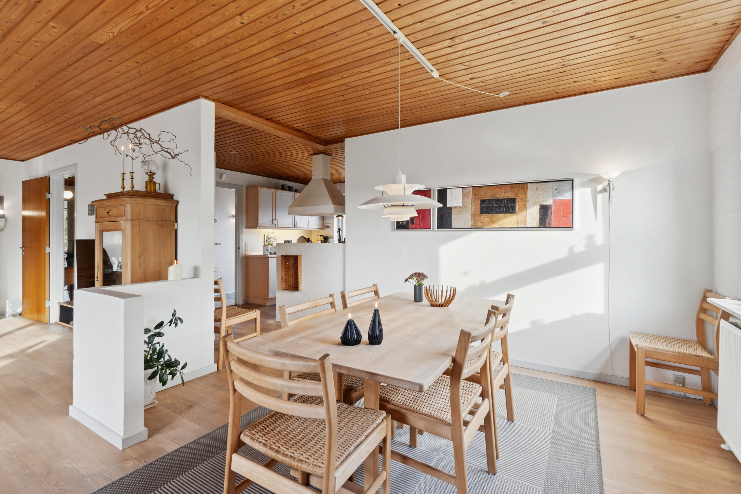 Miniaturebillede 2: spisestue. Billede af Lærkevej 17, 7441 Bording