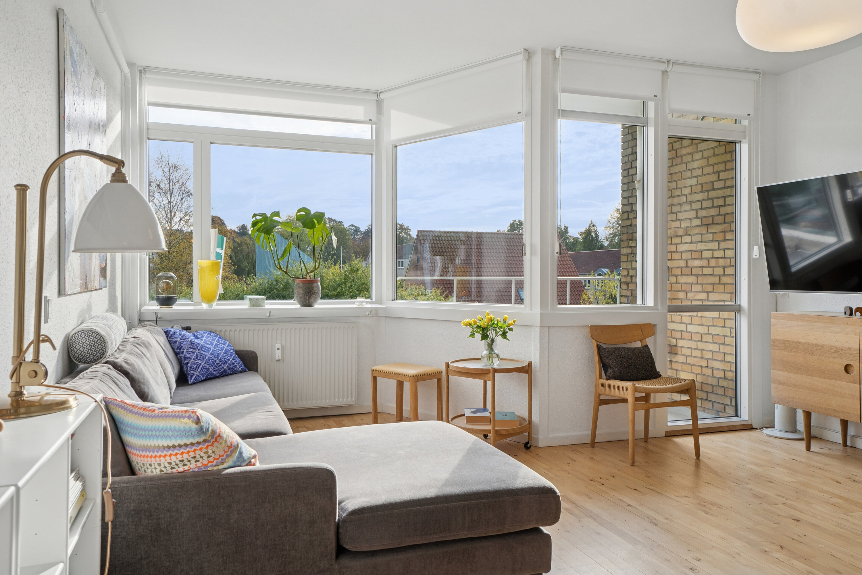 Fremhævet stue billede i fuldskærmstilstand. Billede af Havnevej 34, 2. tv., 4000 Roskilde