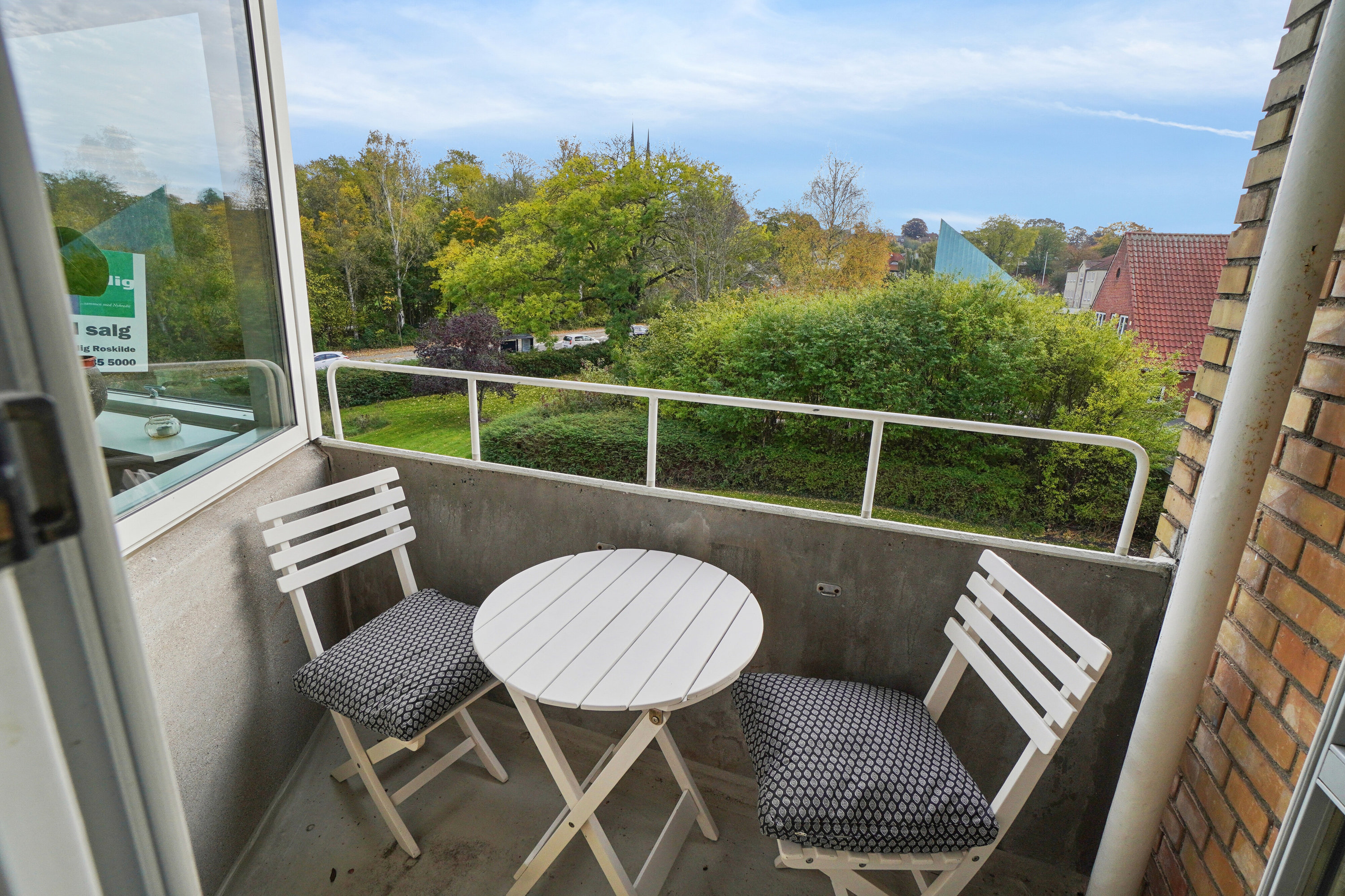 Fremhævet altan billede i fuldskærmstilstand. Billede af Havnevej 34, 2. tv., 4000 Roskilde