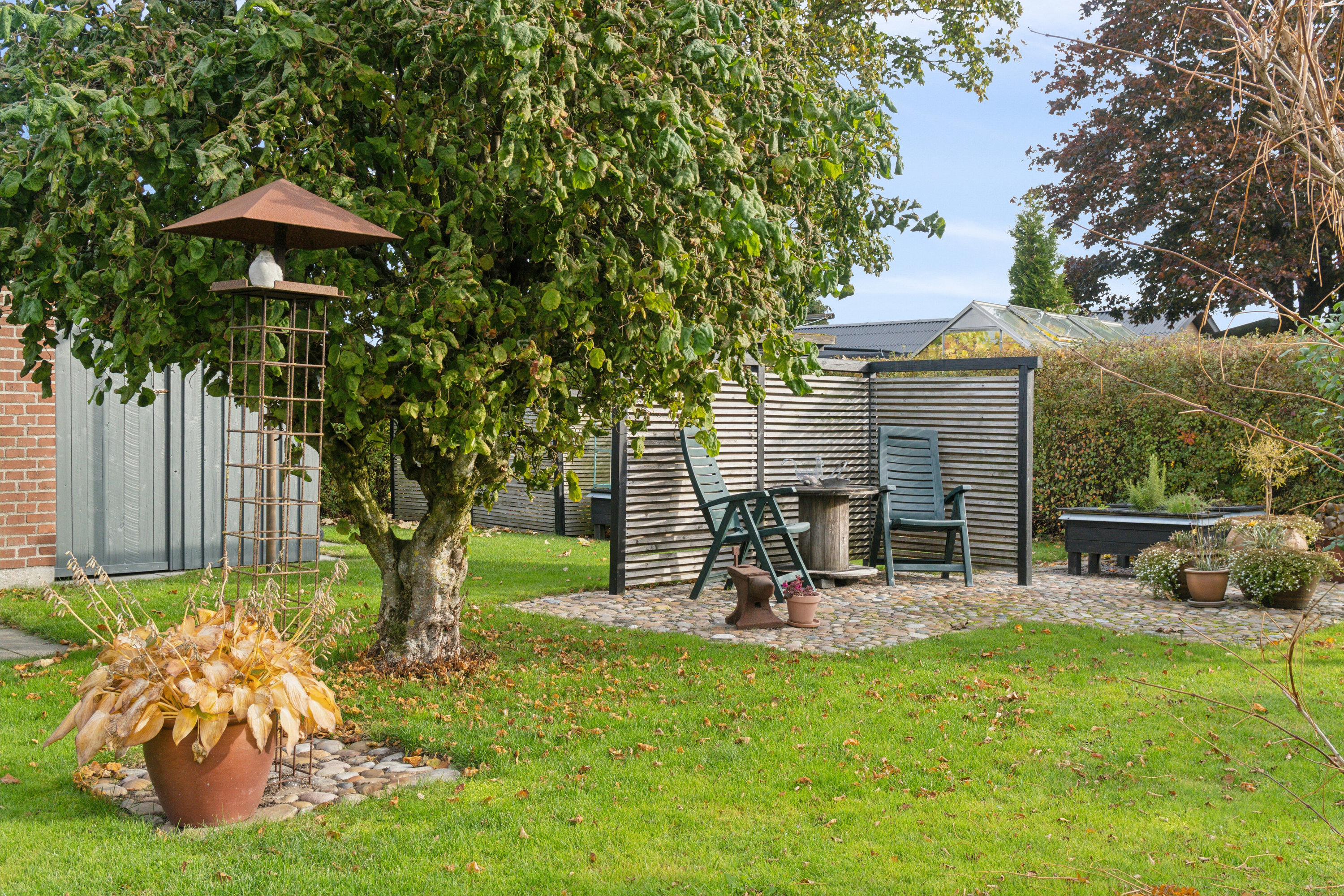 Fremhævet udendørs billede i fuldskærmstilstand. Billede af Lærkevej 17, 7441 Bording