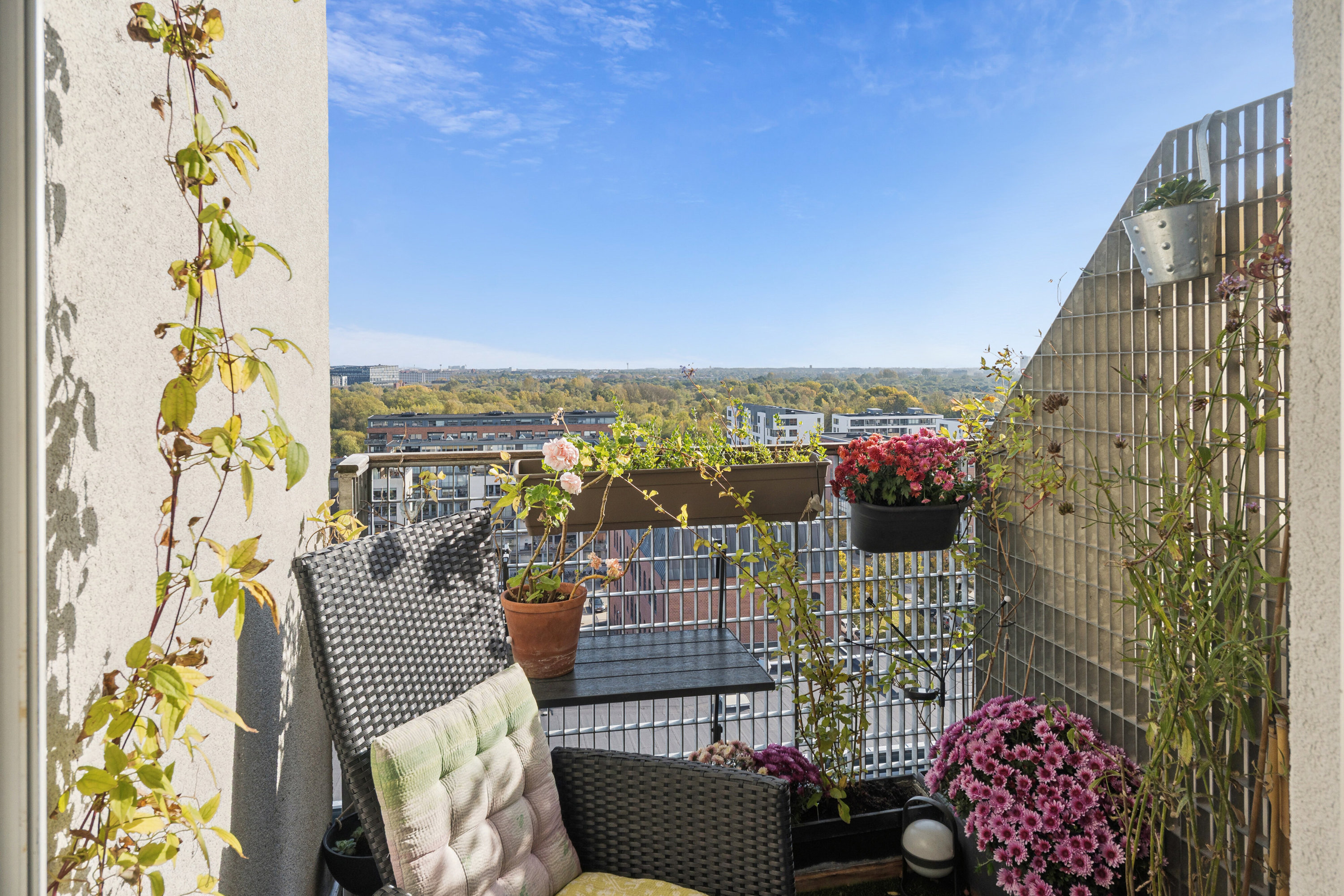 Fremhævet set fra haven billede i fuldskærmstilstand. Billede af Islands Brygge 30B, 10. 6., 2300 København S