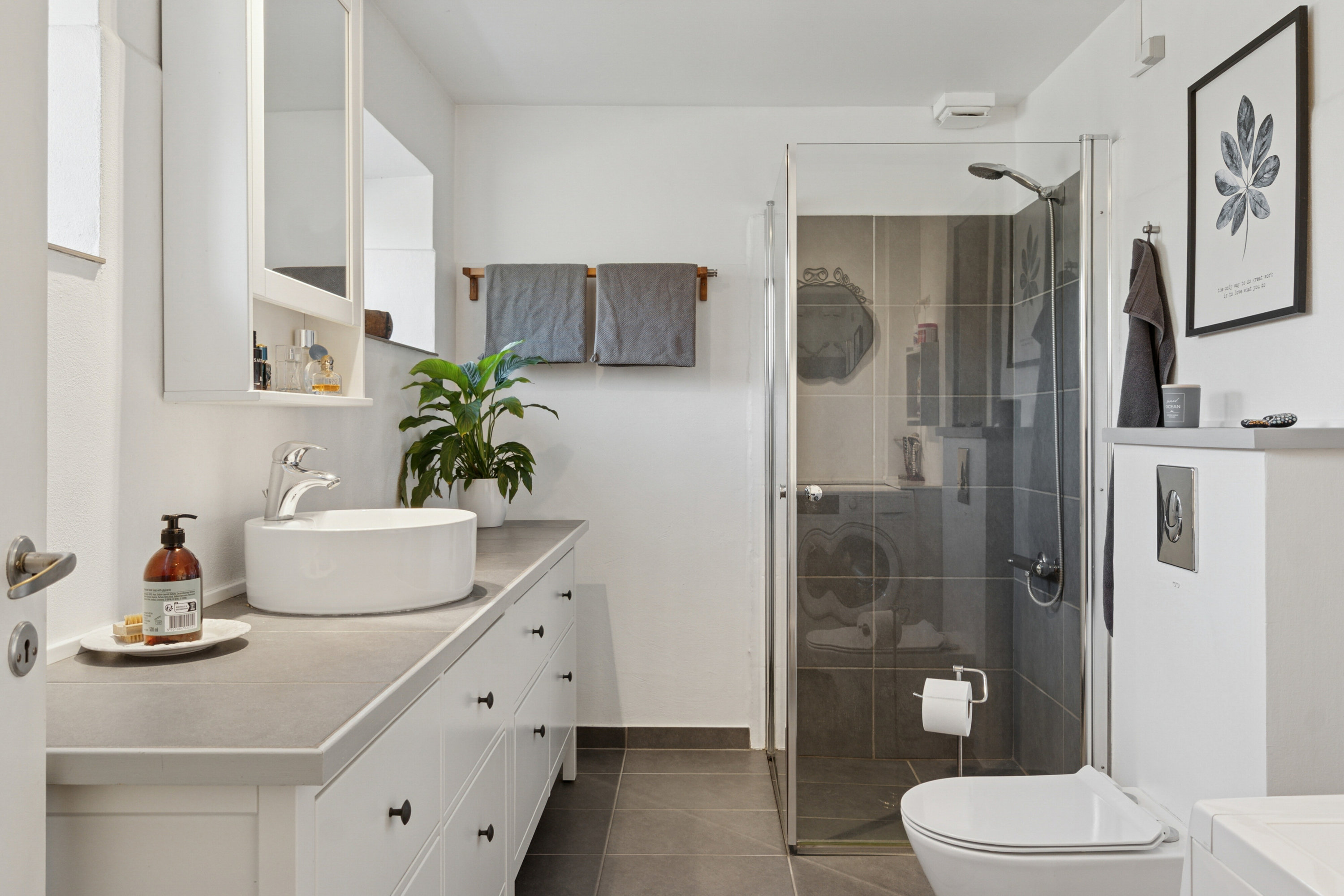 Fremhævet badeværelse billede i fuldskærmstilstand. Billede af Svinget 3, 4654 Faxe Ladeplads