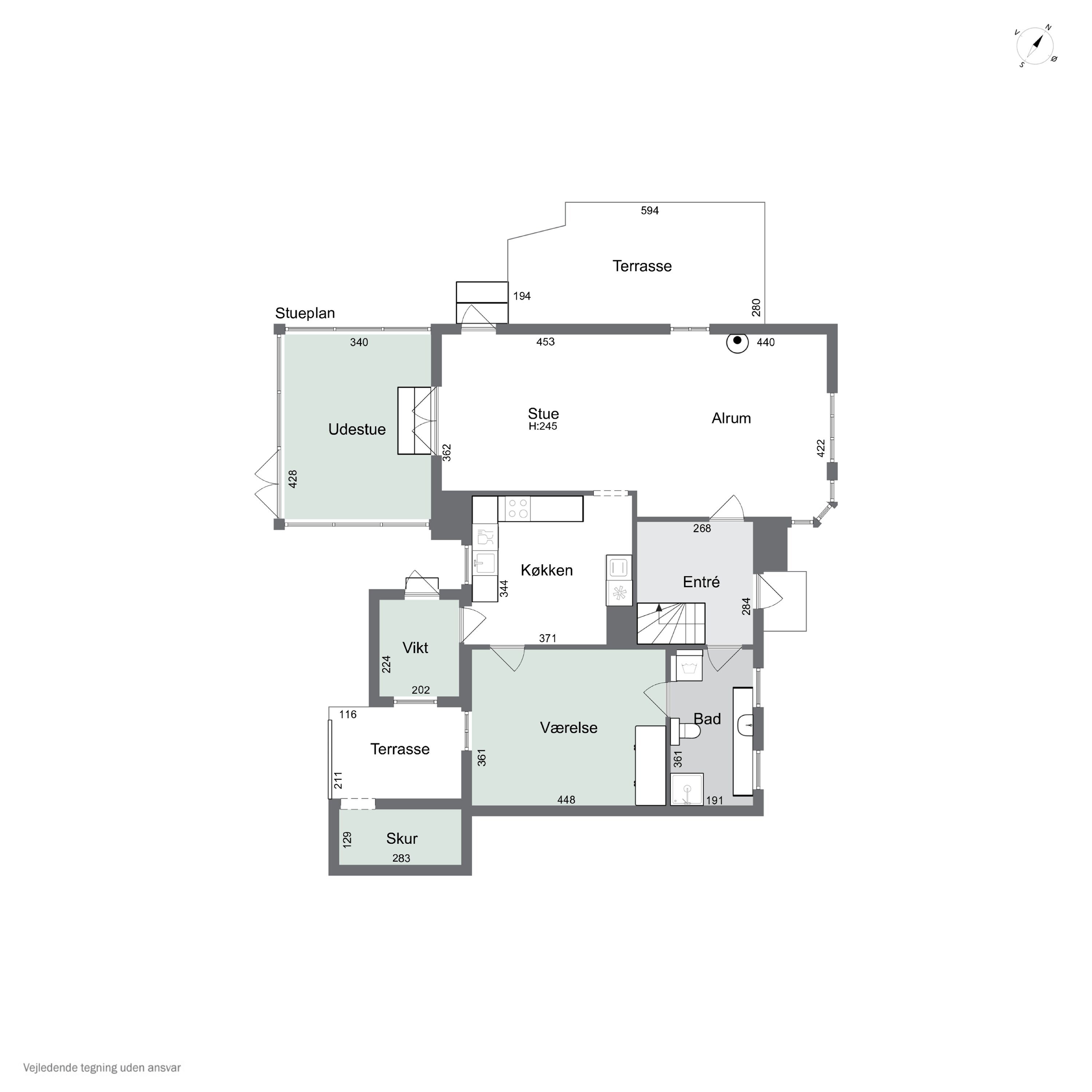 Plantegninger billede af Svinget 3, 4654 Faxe Ladeplads