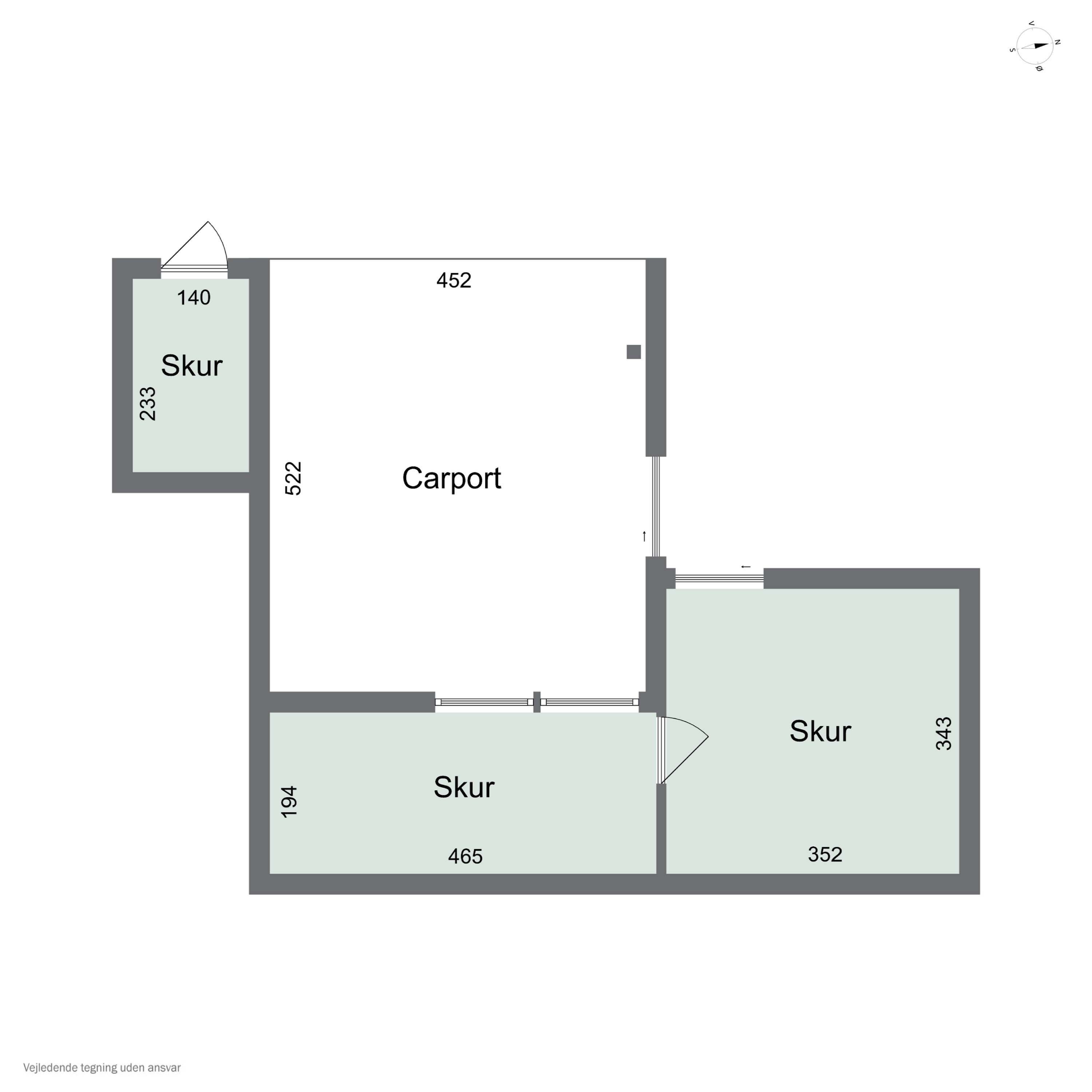Plantegninger billede af Centrumsgaden 43, Bov, 6330 Padborg