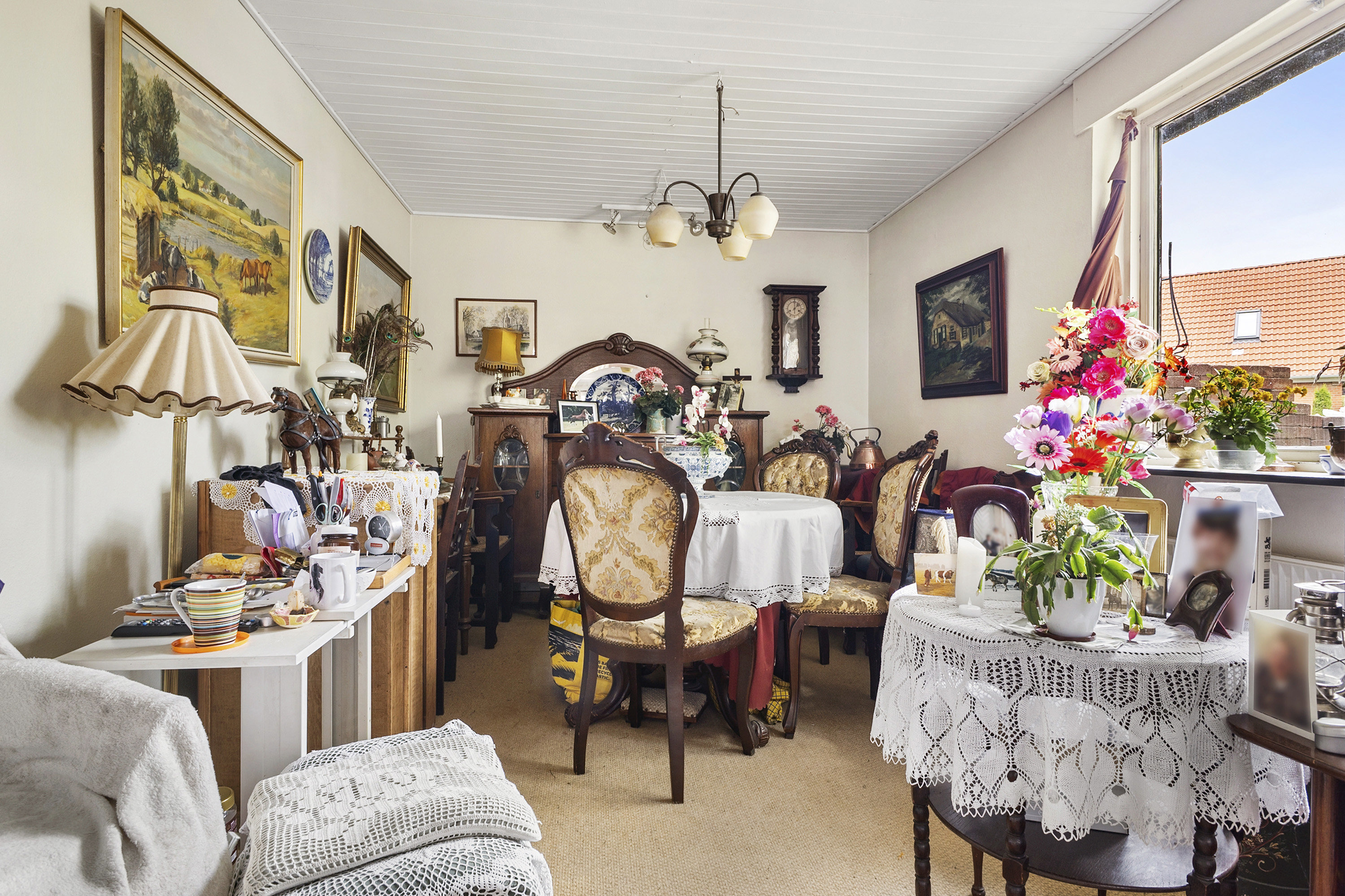 Fremhævet spisestue billede i fuldskærmstilstand. Billede af Holtevej 1A, 6630 Rødding