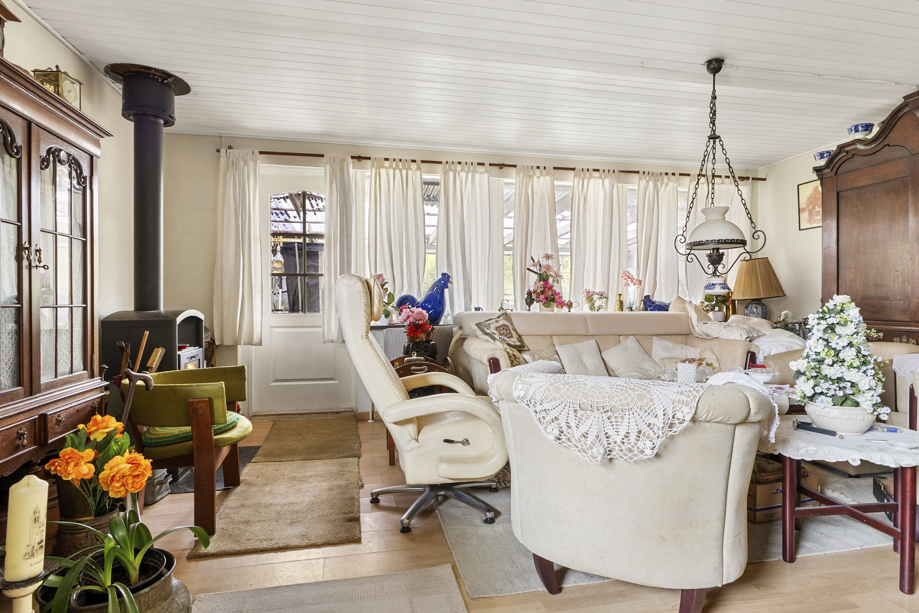 Fremhævet stue billede i fuldskærmstilstand. Billede af Holtevej 1A, 6630 Rødding