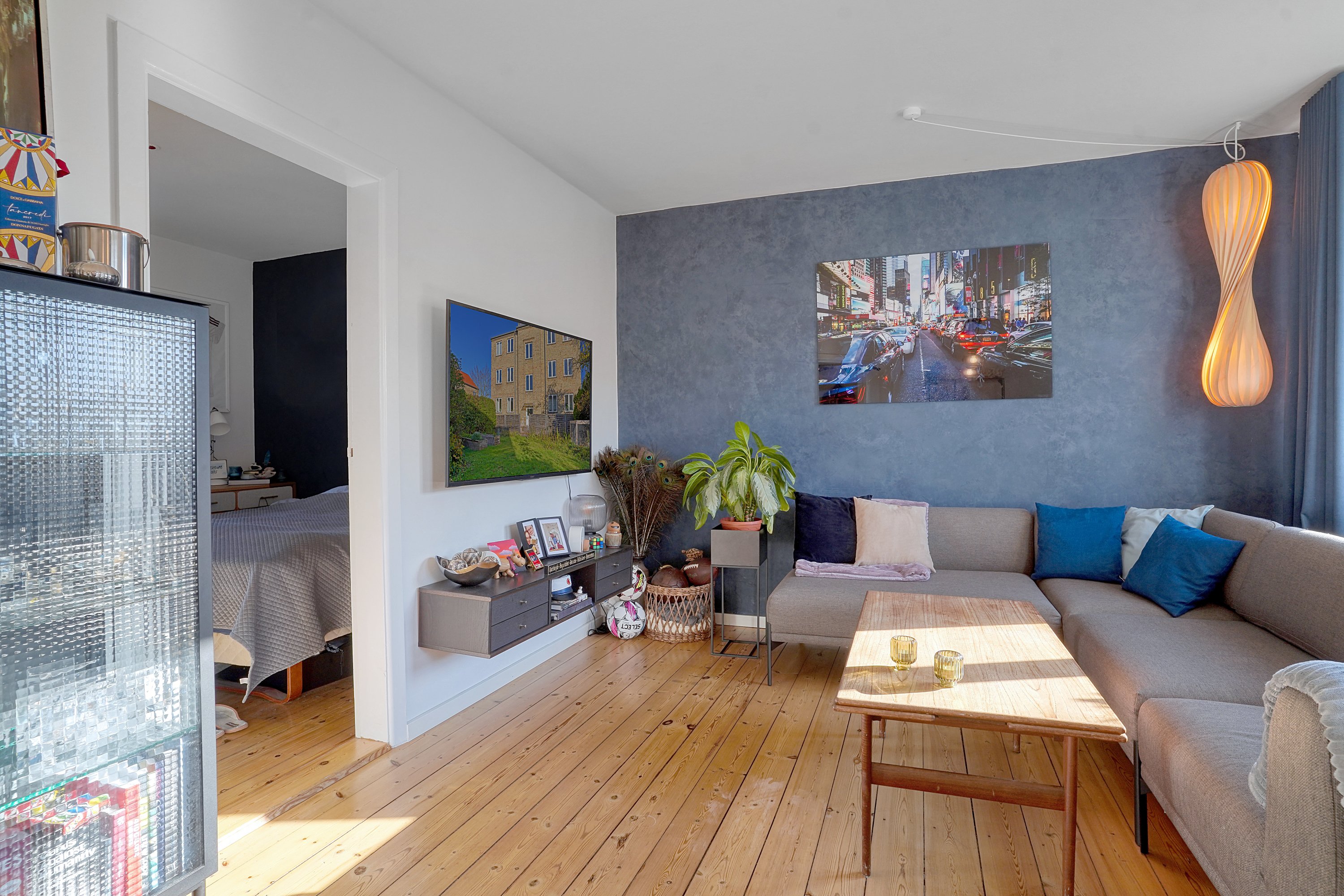 Miniaturebillede 1: stue. Billede af Kong Hans Alle 3, 1. th., 2860 Søborg