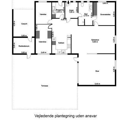 Plantegninger billede af Gudenåvænget 14, 6710 Esbjerg V