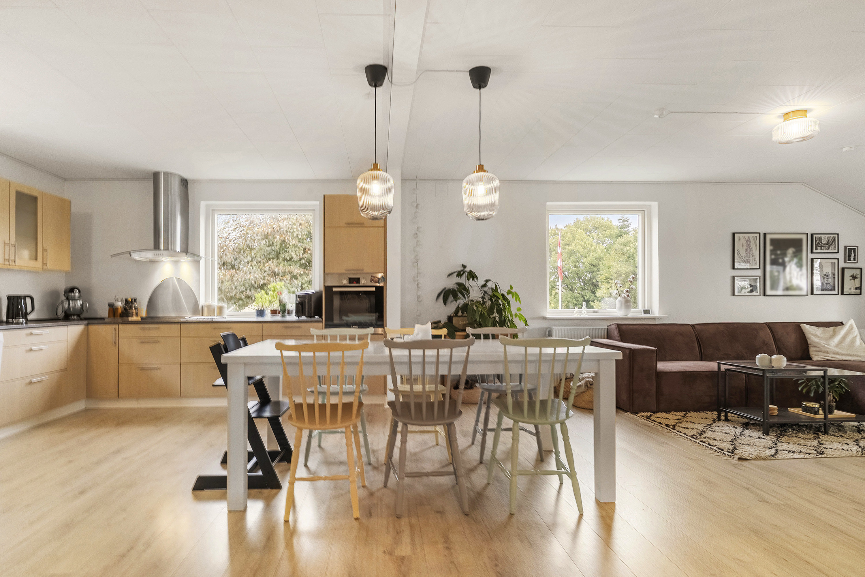 Fremhævet spisestue billede i fuldskærmstilstand. Billede af Nørreskovvej 15, Genner, 6230 Rødekro