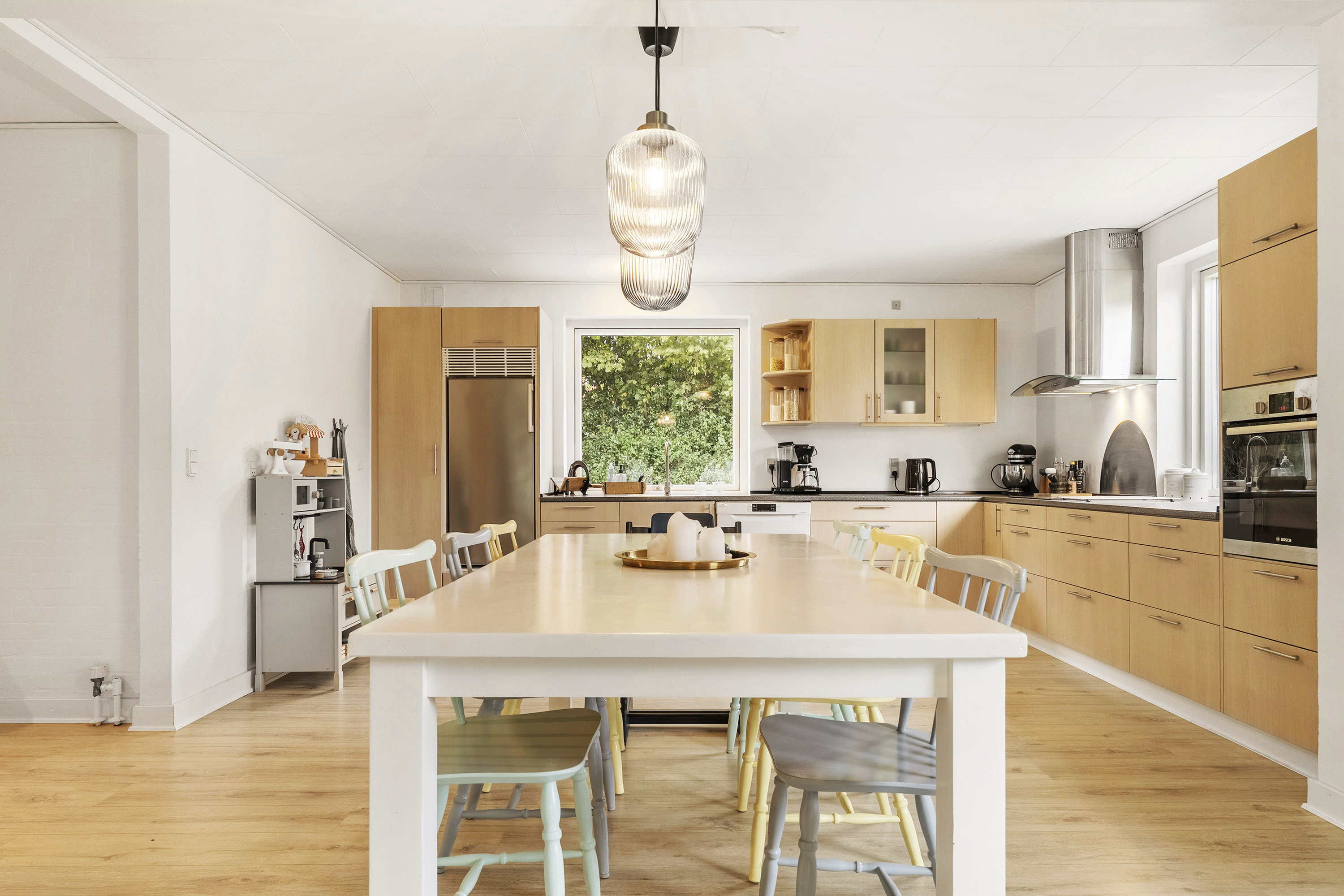 Fremhævet spisestue billede i fuldskærmstilstand. Billede af Nørreskovvej 15, Genner, 6230 Rødekro