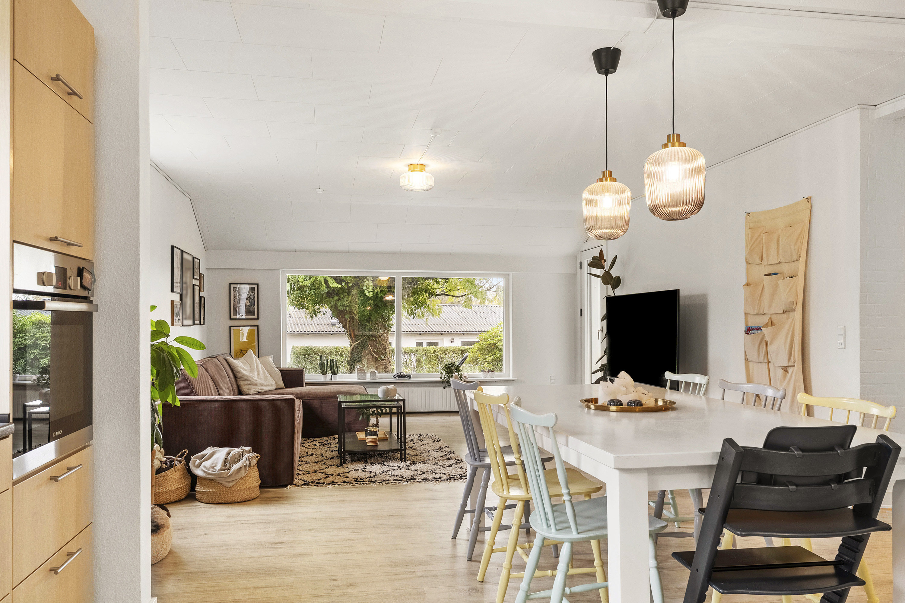 Fremhævet spisestue billede i fuldskærmstilstand. Billede af Nørreskovvej 15, Genner, 6230 Rødekro