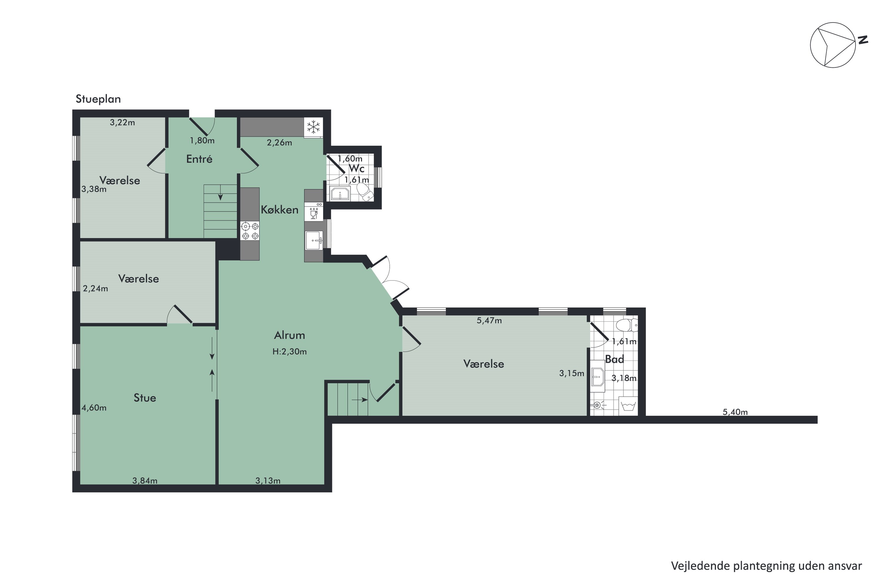 Plantegninger billede af Skovvej 17, 9500 Hobro