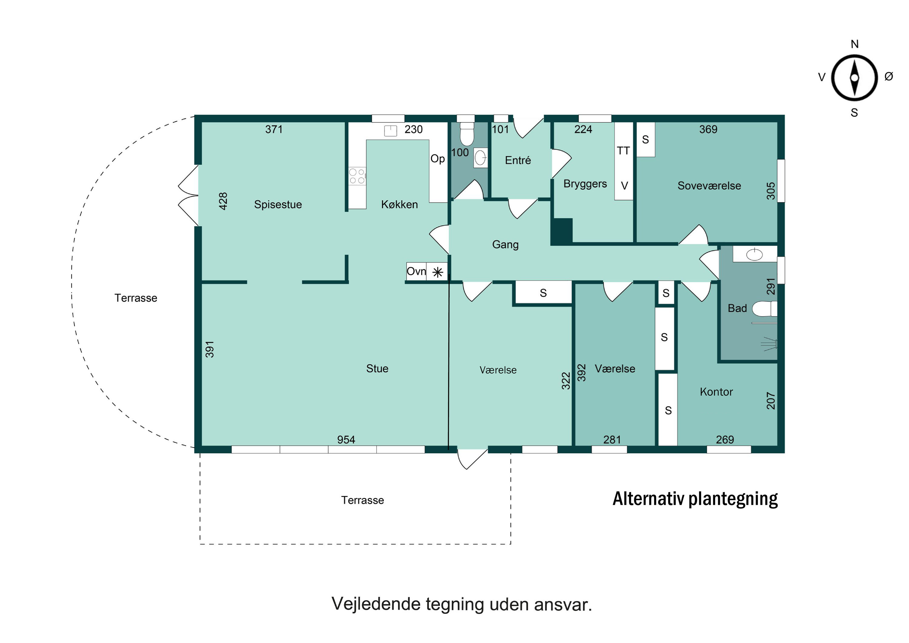 Plantegninger billede af Kildevej 13, 7130 Juelsminde