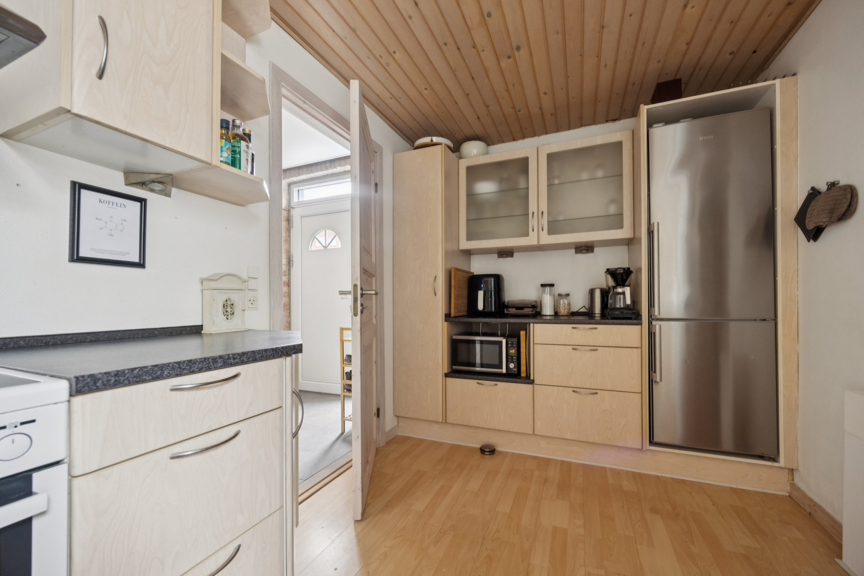 Fremhævet køkken billede i fuldskærmstilstand. Billede af Skovvej 17, 9500 Hobro