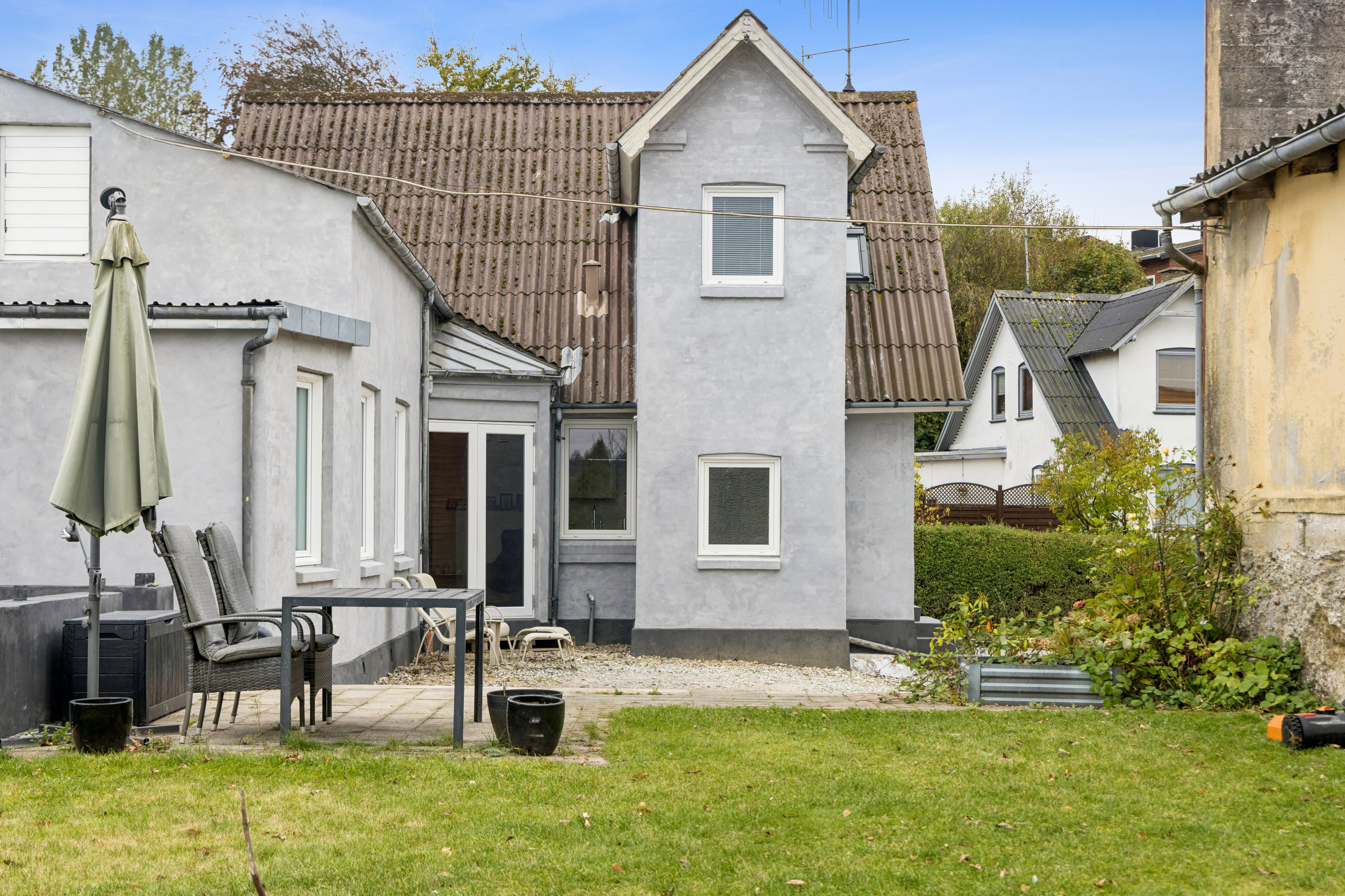 Fremhævet terrasse billede i fuldskærmstilstand. Billede af Skovvej 17, 9500 Hobro