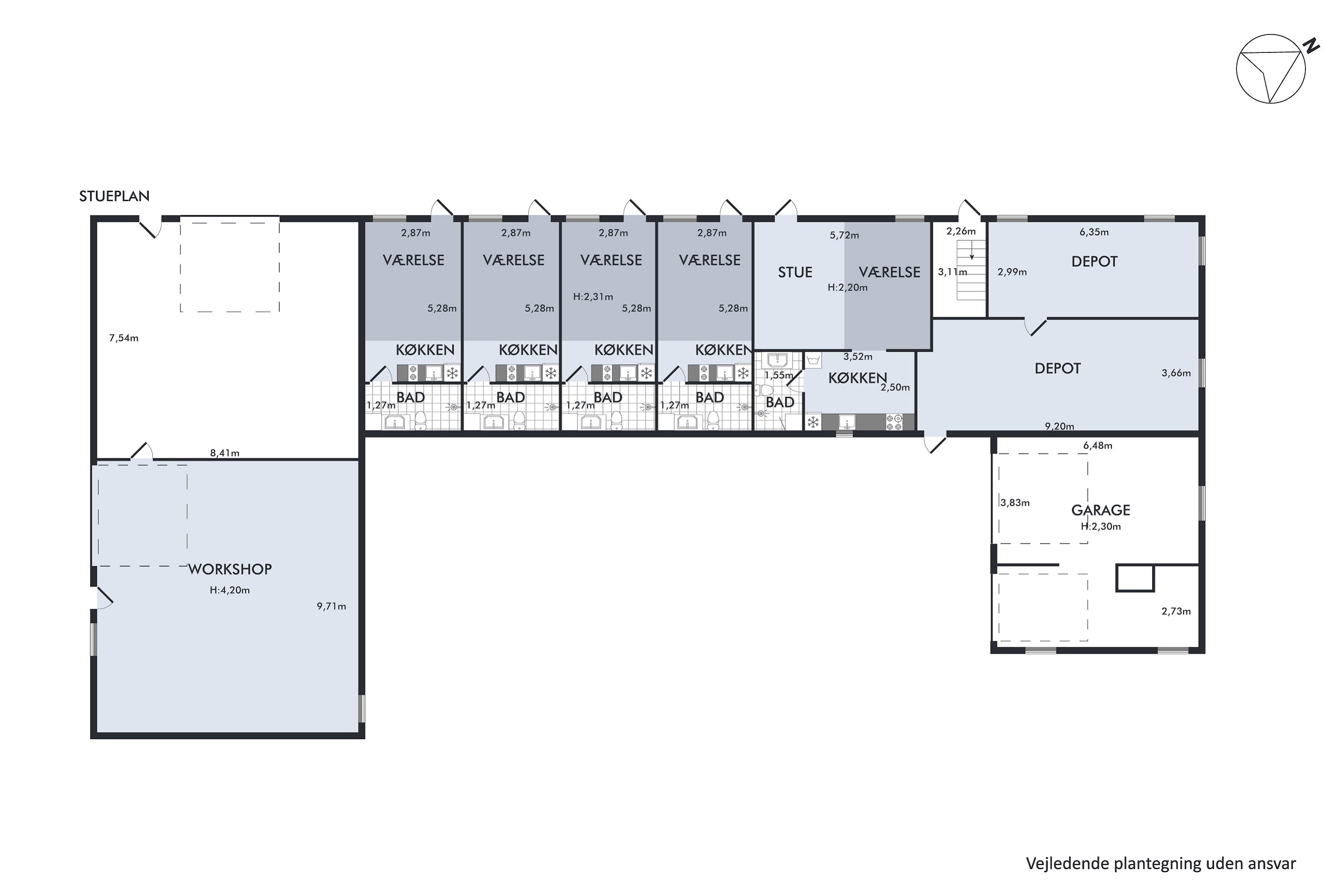 Plantegninger billede af Karlsgårdsvej 14, Øerne, 3000 Helsingør