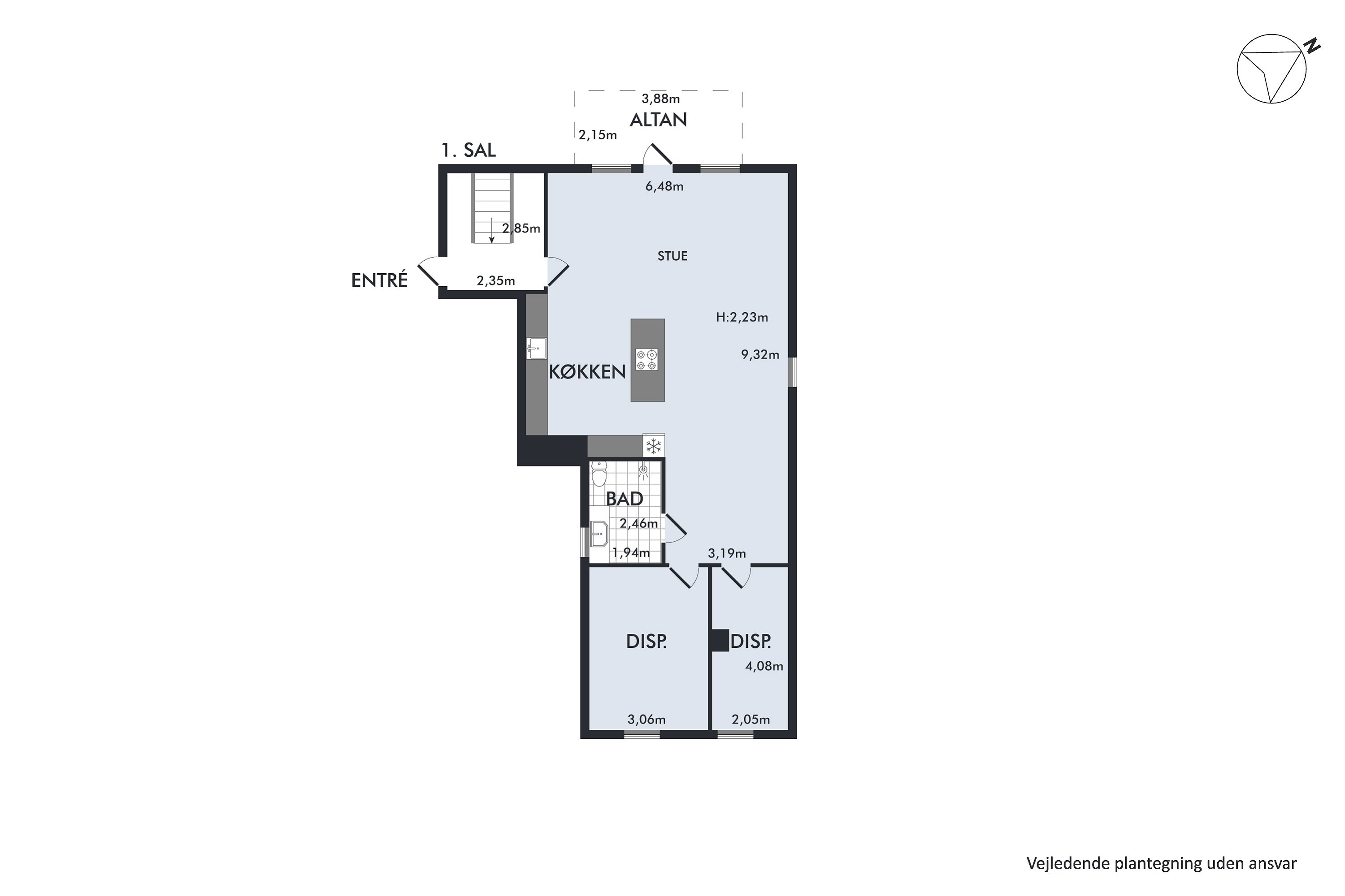 Plantegninger billede af Karlsgårdsvej 14, Øerne, 3000 Helsingør
