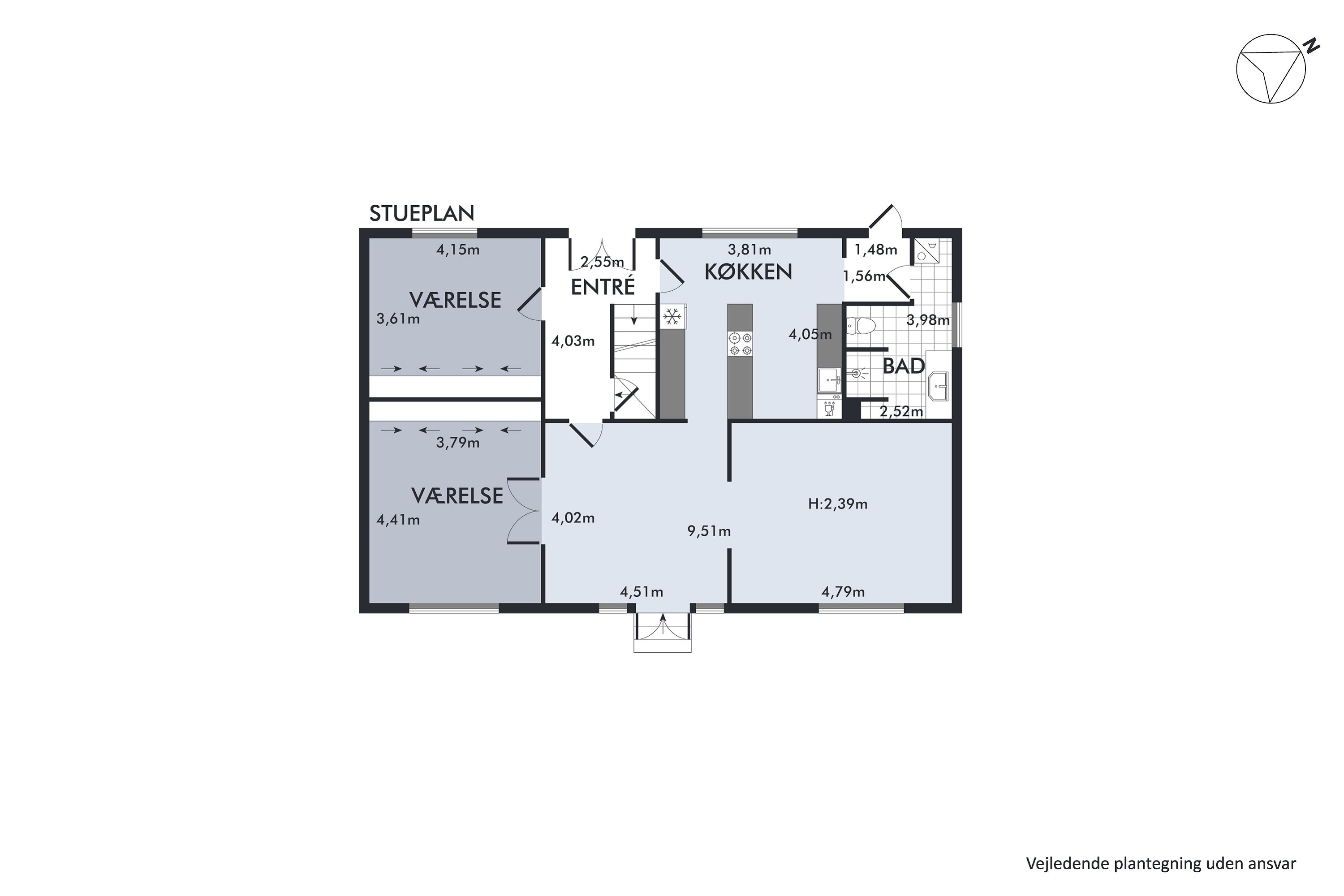 Plantegninger billede af Karlsgårdsvej 14, Øerne, 3000 Helsingør
