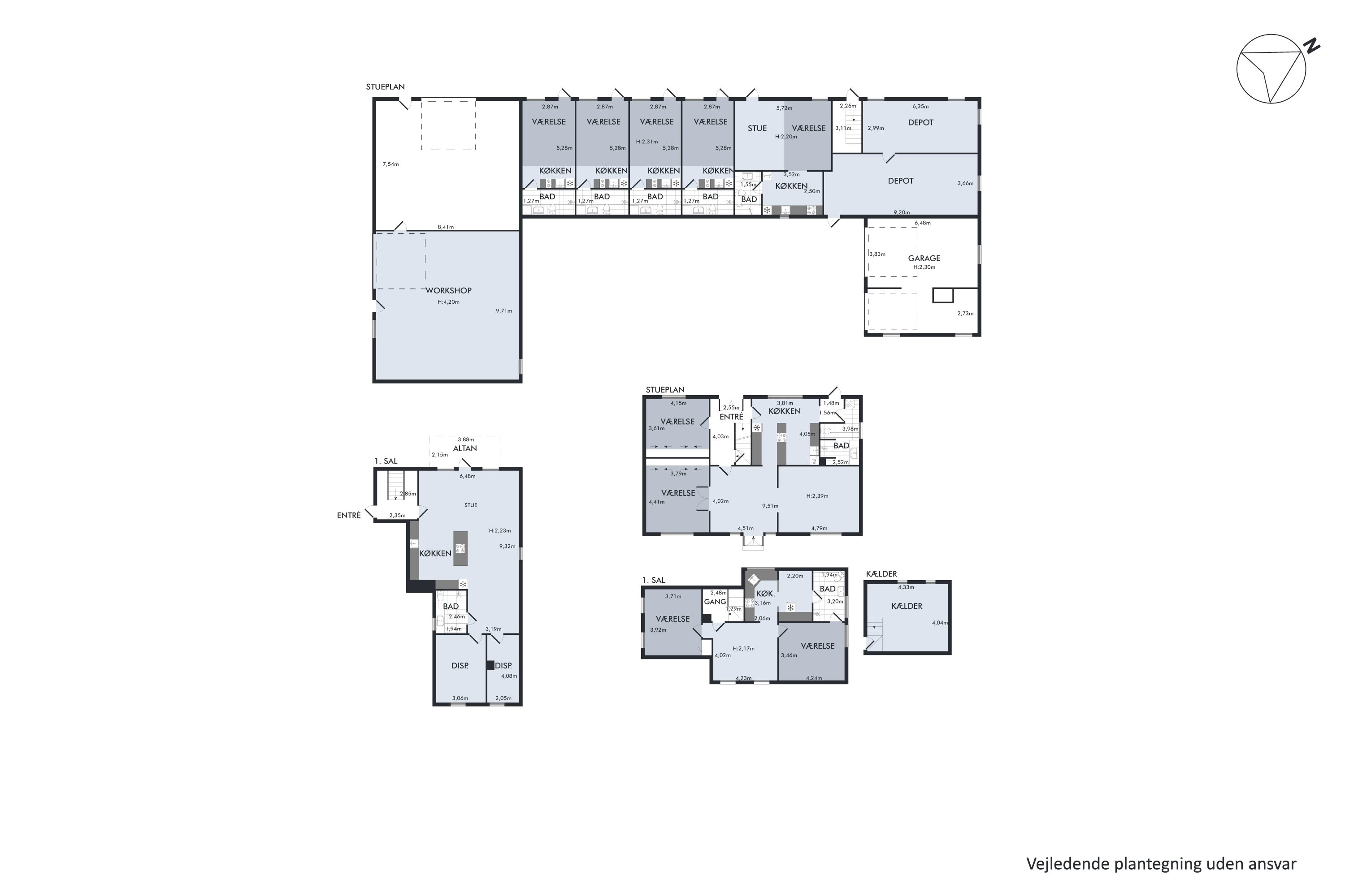 Plantegninger billede af Karlsgårdsvej 14, Øerne, 3000 Helsingør