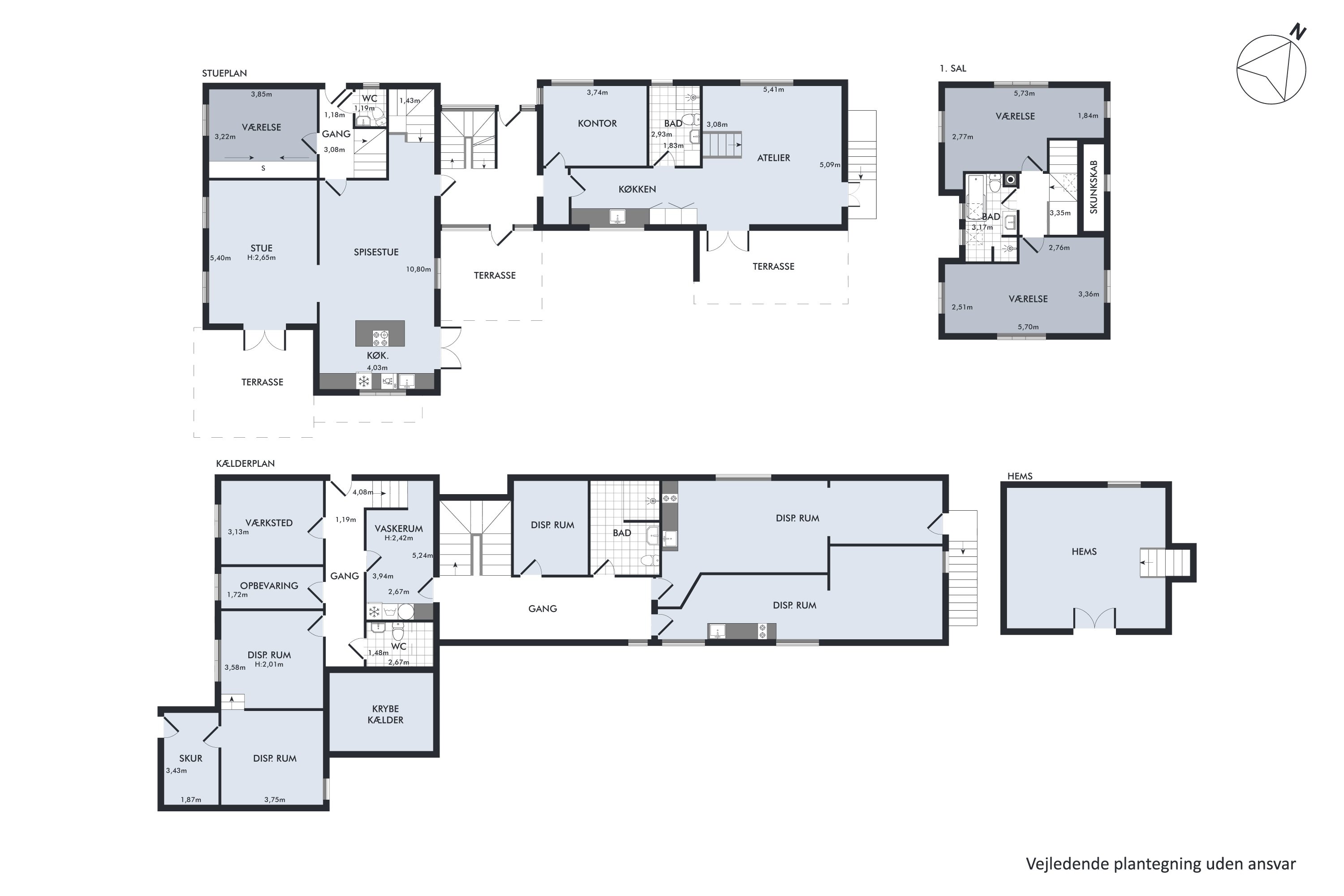 Plantegninger billede af F.G.E. Rostrups Vej 20, 8000 Aarhus C